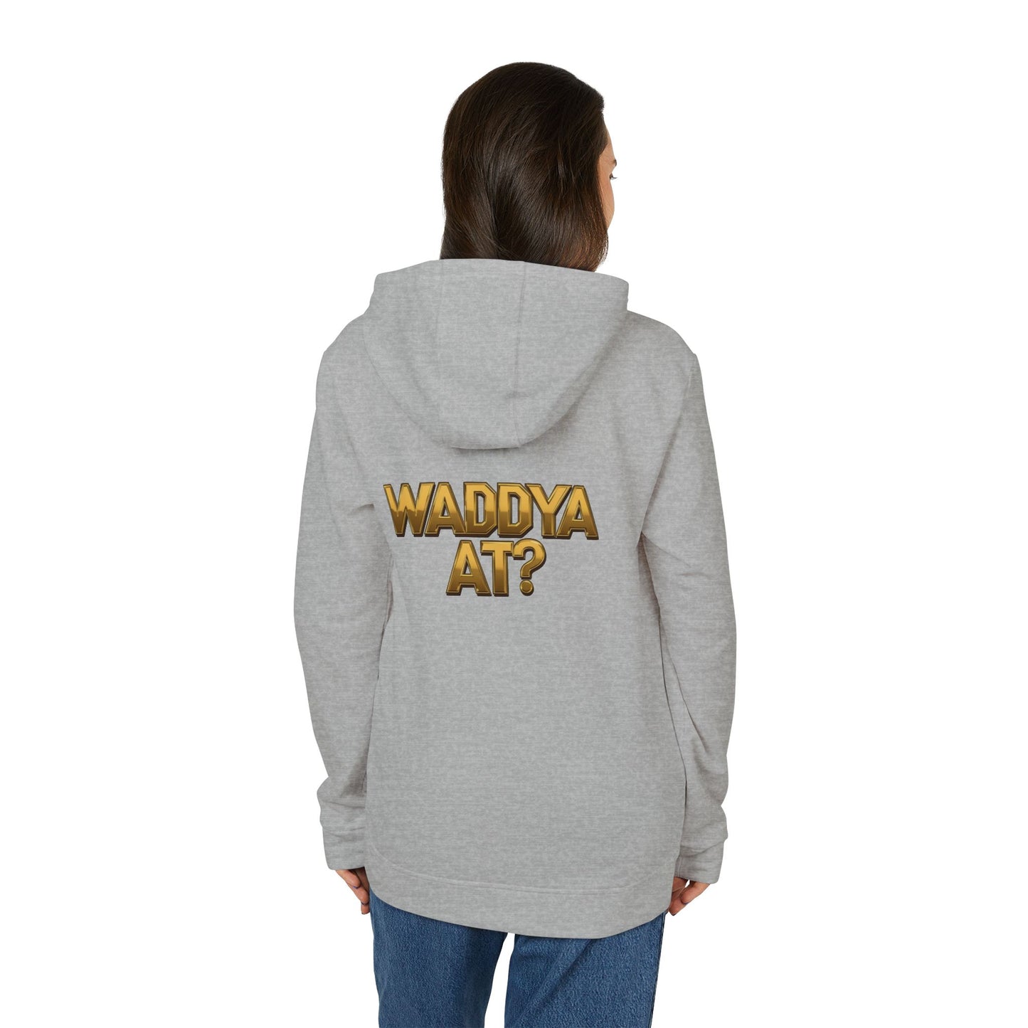 MNAGA Fleece Hoodie with Fun Graphics, Casual Wear, Gift for Friends, Streetwear Essentials, Comfortable Layering