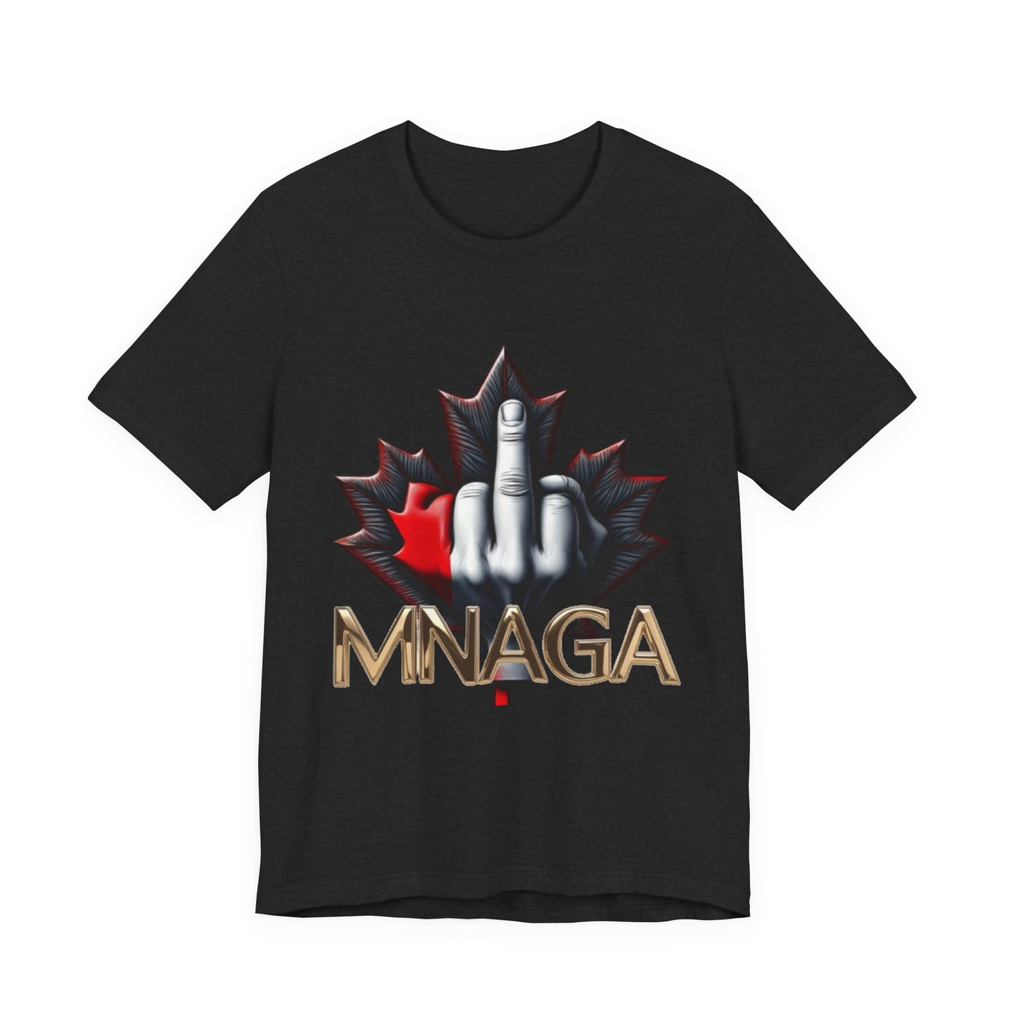 Bold MNAGA Unisex Tee, Canada Pride Shirt, Casual Wear, Gift for Friends, Statement T-Shirt