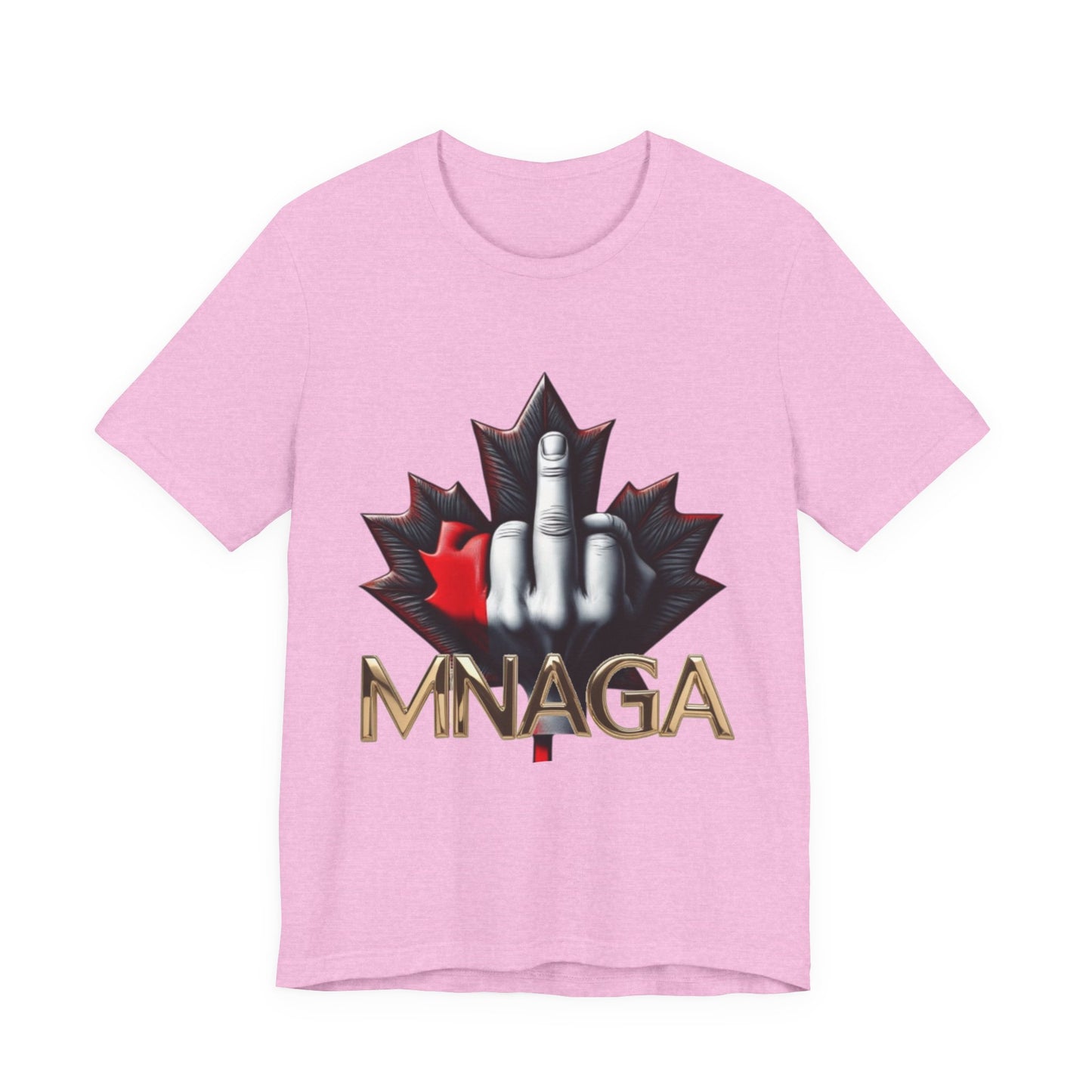 Bold MNAGA Unisex Tee, Canada Pride Shirt, Casual Wear, Gift for Friends, Statement T-Shirt