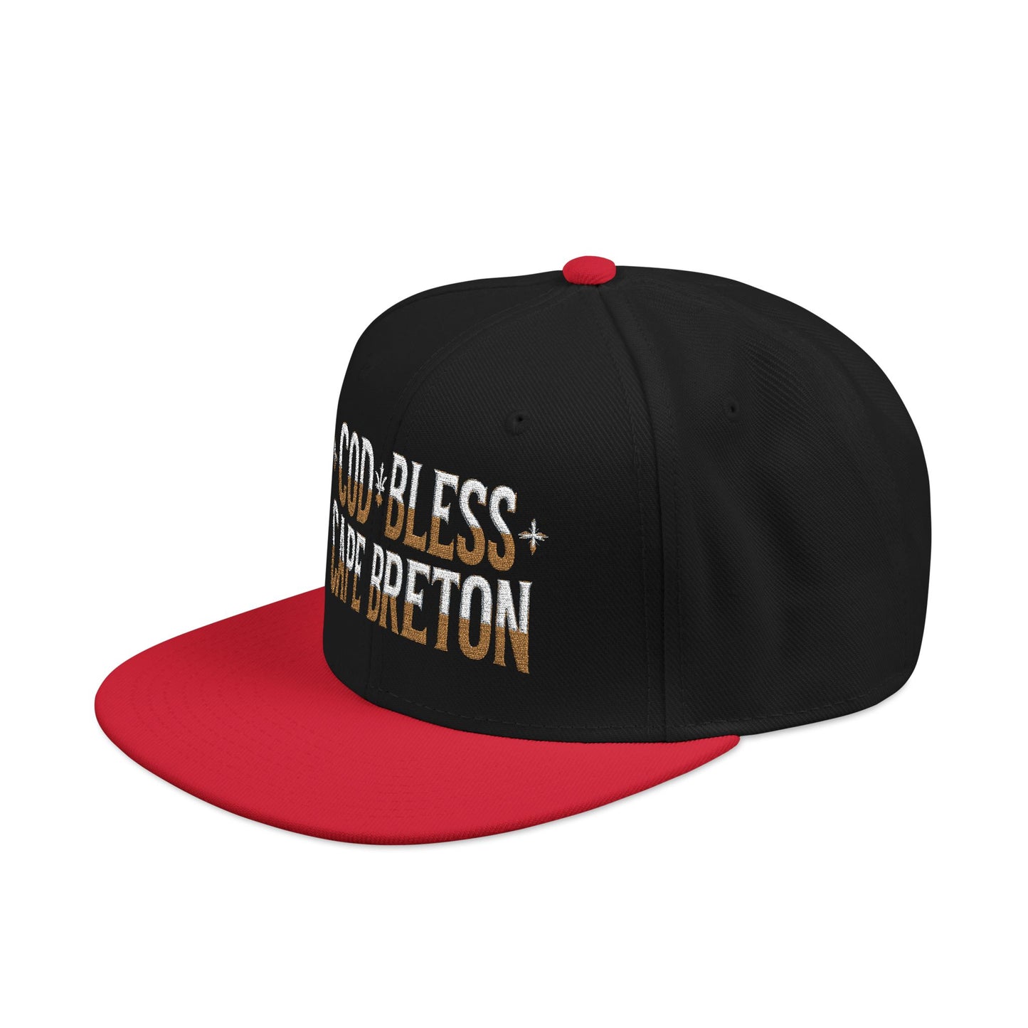 MNAGA Cod Bless Cape Breton Snapback Cap, Casual Streetwear Hat, Gift for Him, Summer Fashion Accessory,