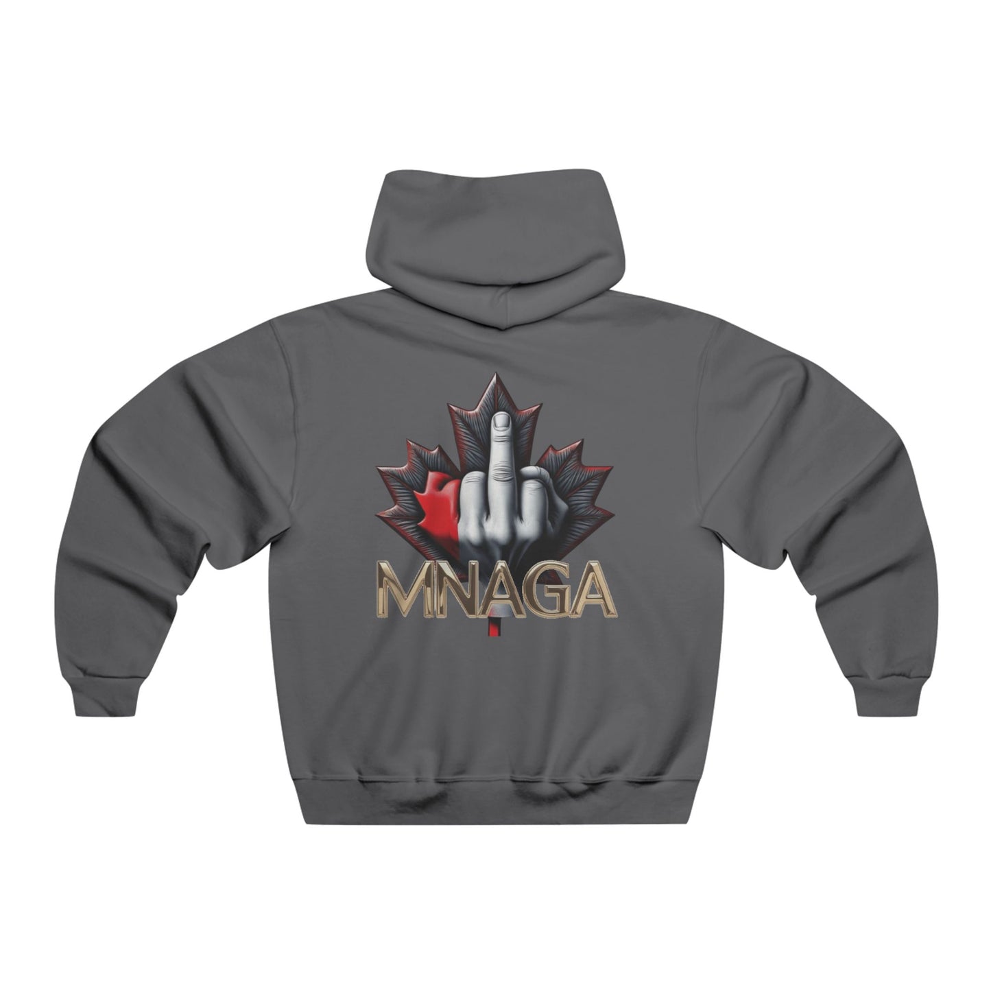 Men's NUBLEND® MNAGA Hoodie with Unique Design, Casual Wear, Street Style, Gift for Him, Comfortable Pullover