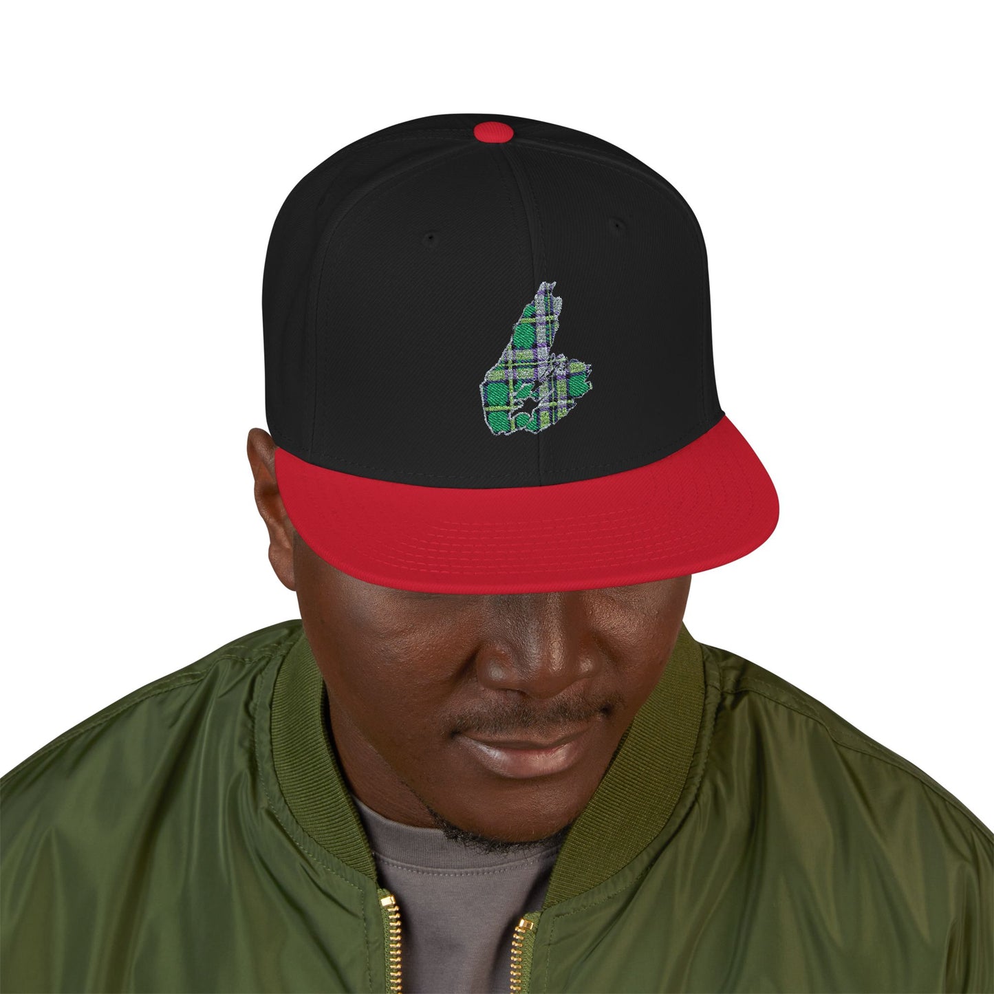 MNAGA CAPE BRETON Embroidered Snapback Hat, Casual Cap, Gift for Him, Adjustable Cap, Trendy Accessories, Outdoor Wear