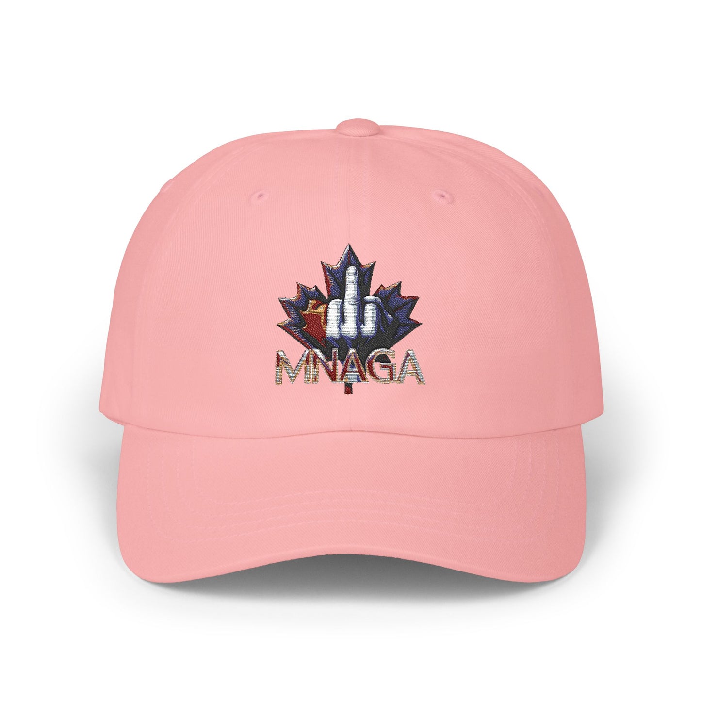 MNAGA Dad Cap with Embroidered Maple Leaf Design, Casual Hat, Gift for Fathers Day, Outdoor Style, Trendy Accessory