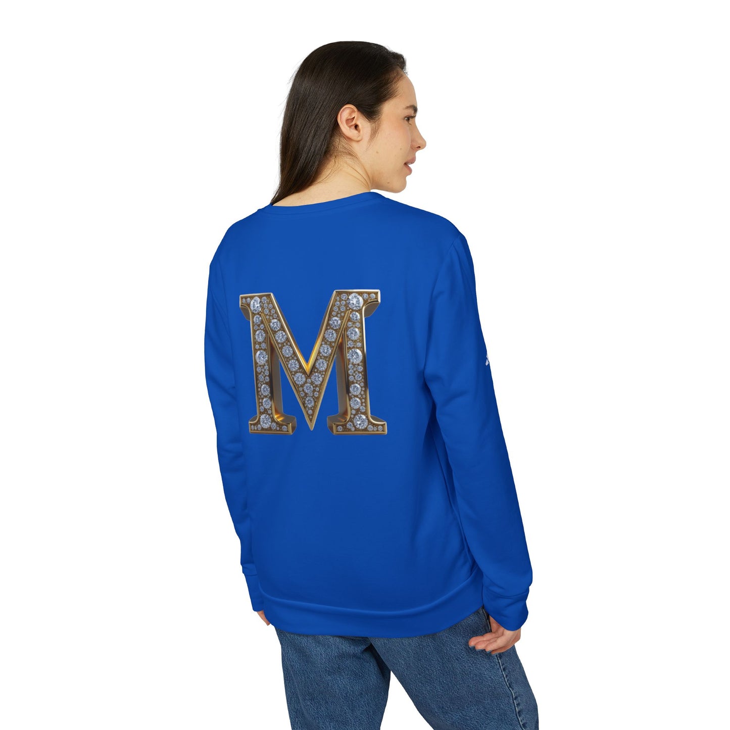 MNAGA Chic Monogrammed Unisex Sweatshirt - Personalized Gift, Cozy Layer, Casual Wear, Fashion Statement