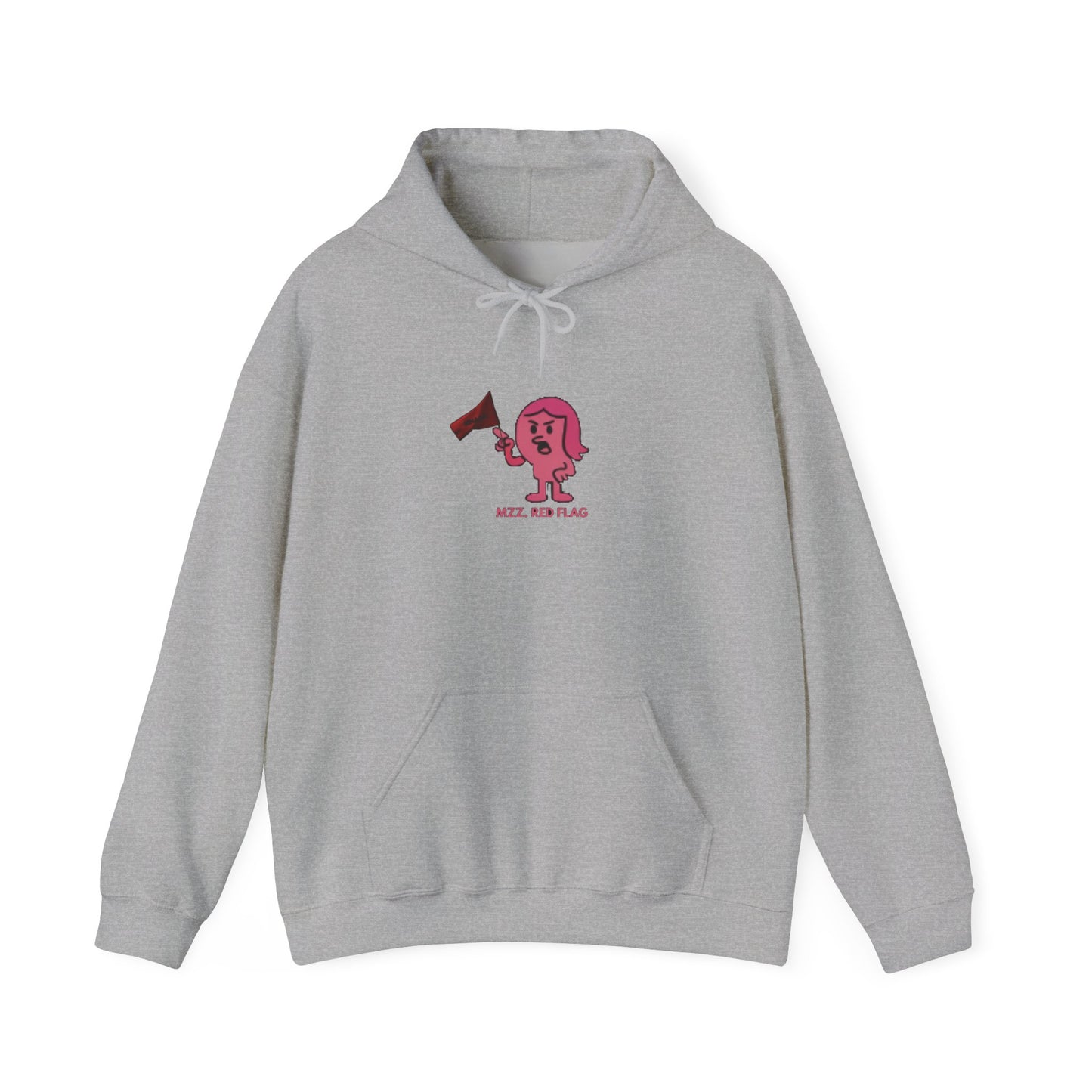 MNAGA Authentic MZZFITZ Hoodie, Funny Gift, Unisex Sweatshirt, Casual Wear, Cute Cartoon Apparel, Fun Fashion