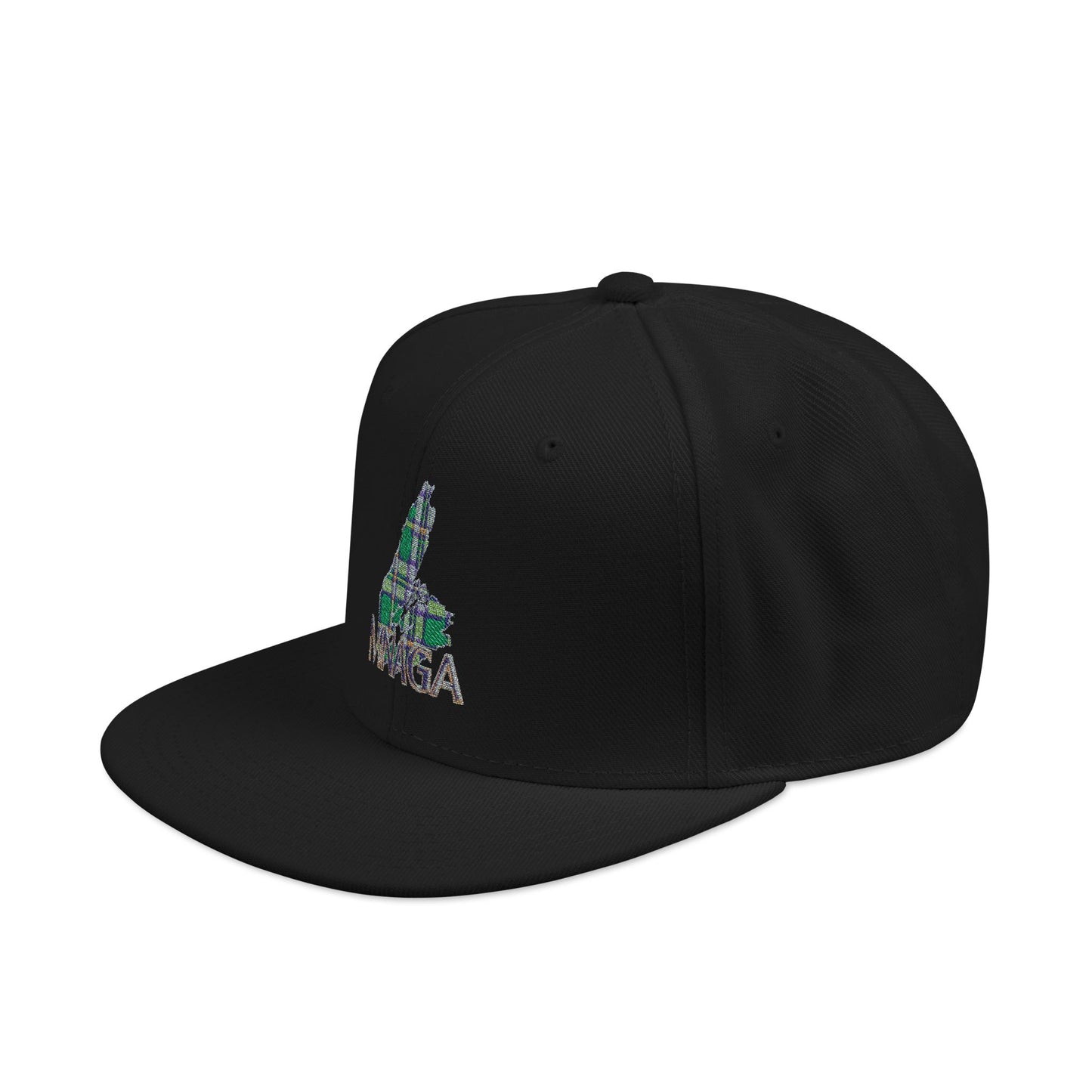 MNAGA Cape Breton Snapback Hat with Embroidery Design | Trendy Adjustable Cap for Outdoor Activities, Streetwear