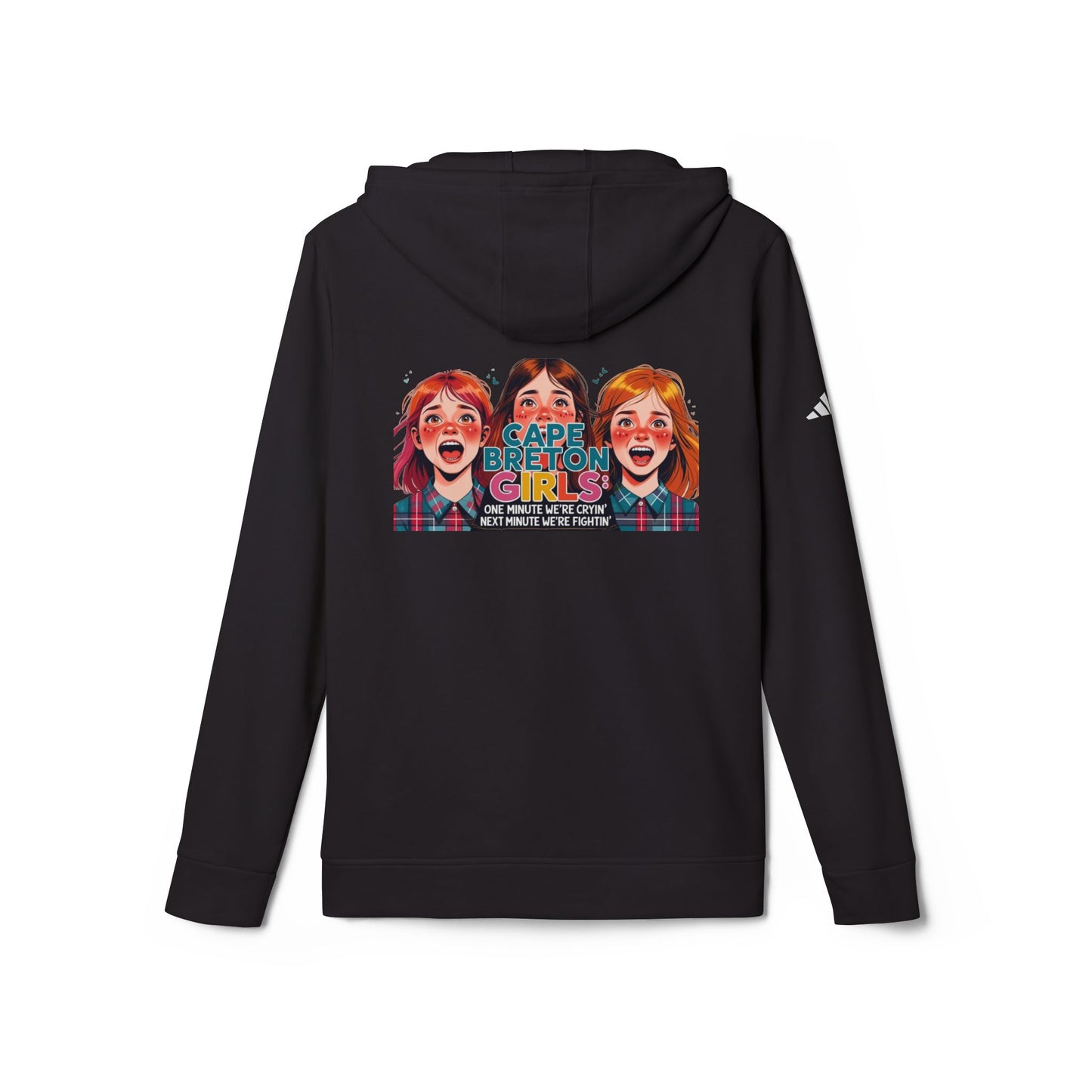 MNAGA Fleece Hoodie - Cape Breton Girls Graphic, Cozy Gift for Adults, Casual Wear,