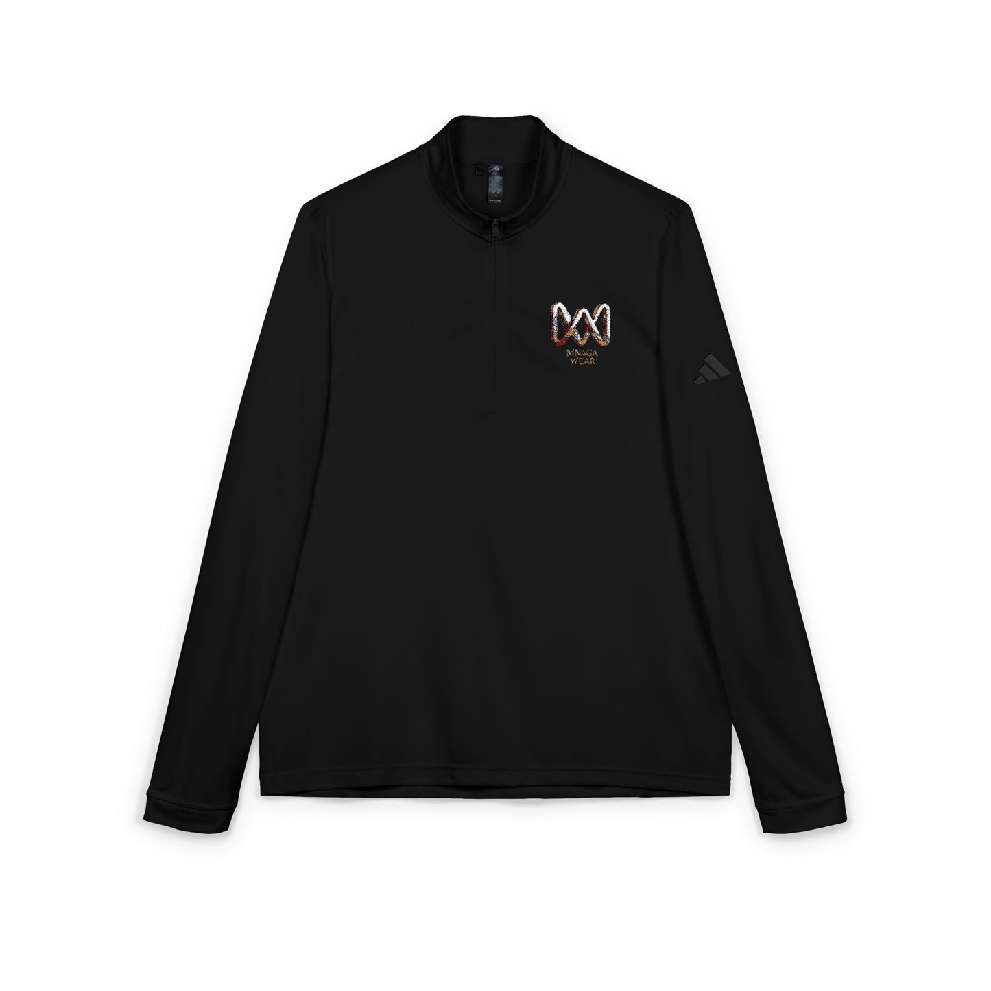 MNAGA Quarter-Zip Pullover with Custom Embroidery, Athletic Wear, Sports Apparel, Fitness Gear