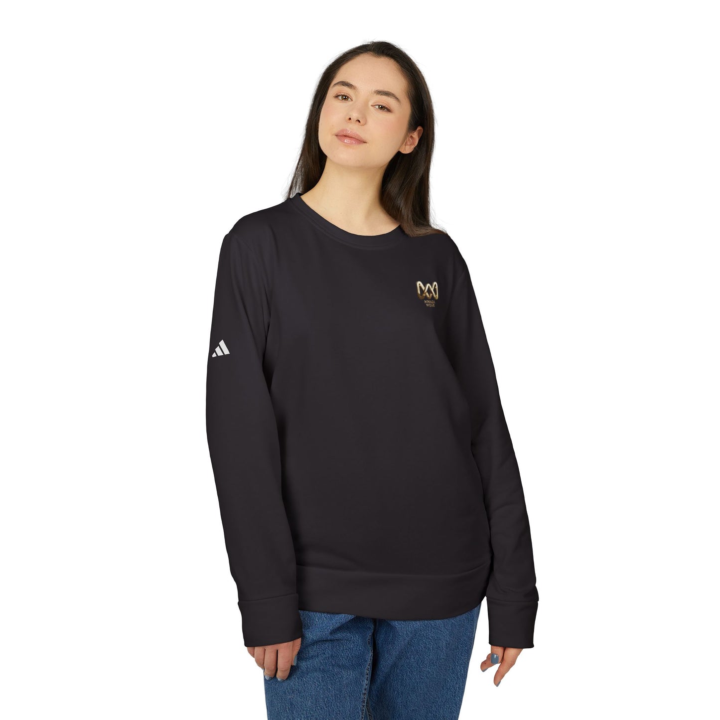 MNAGA Cozy Unisex Fleece Sweatshirt, Casual Wear, Athleisure, Perfect Gift, Comfortable Layering