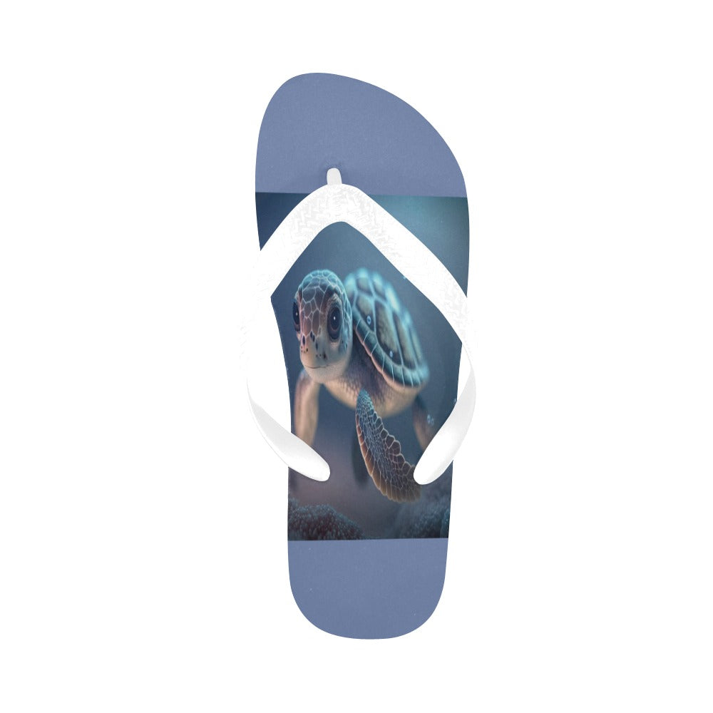 Sea Turtles Flip Flops (For both Men and Women)