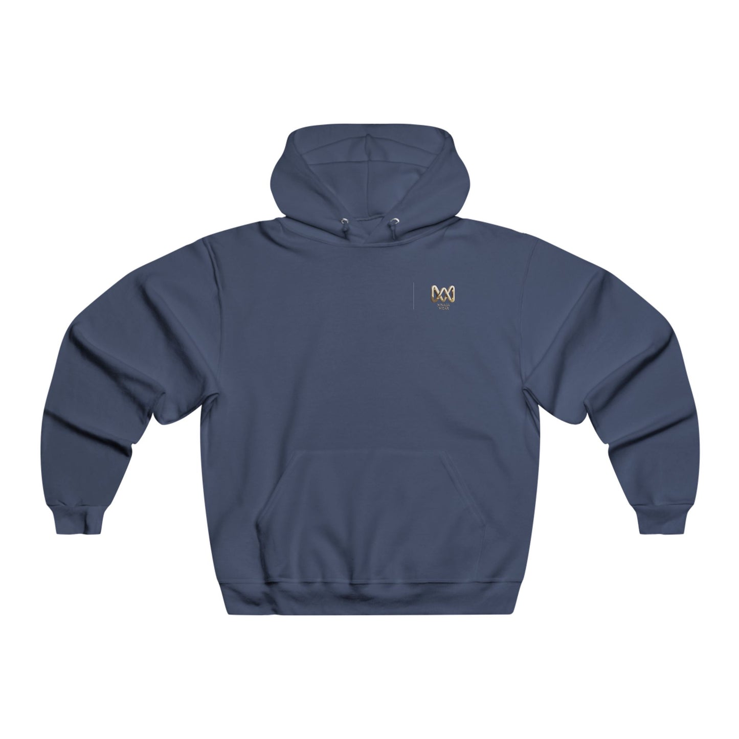 Men's NUBLEND® MNAGA Hoodie with Unique Design, Casual Wear, Street Style, Gift for Him, Comfortable Pullover