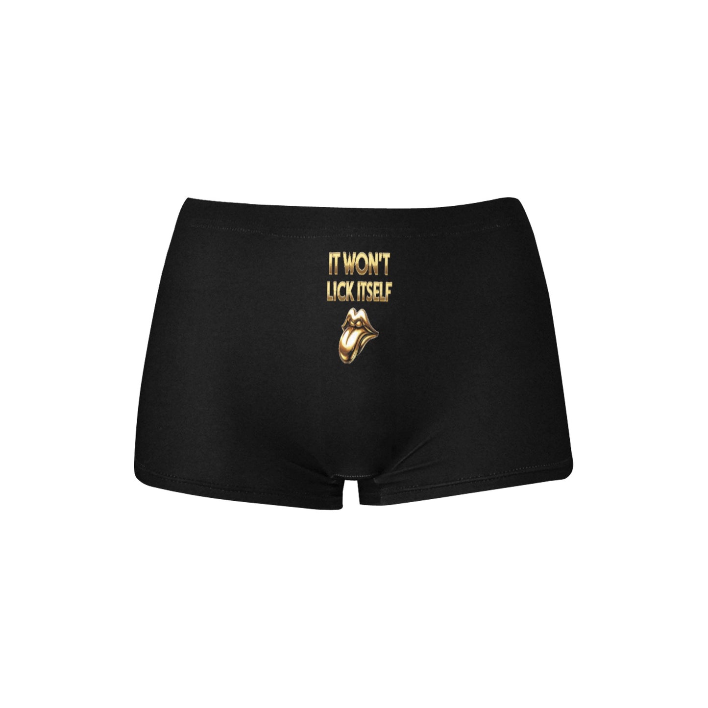 MNAGA Wear Lick Itself Women's Boyshort Panties (Model L31)