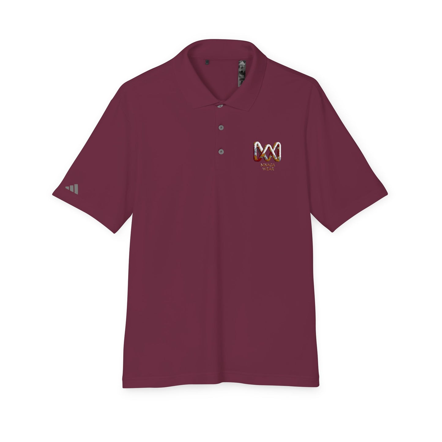 Unisex MNAGA Performance Polo, Casual Polo Shirt, Sportswear, Athletic Clothing