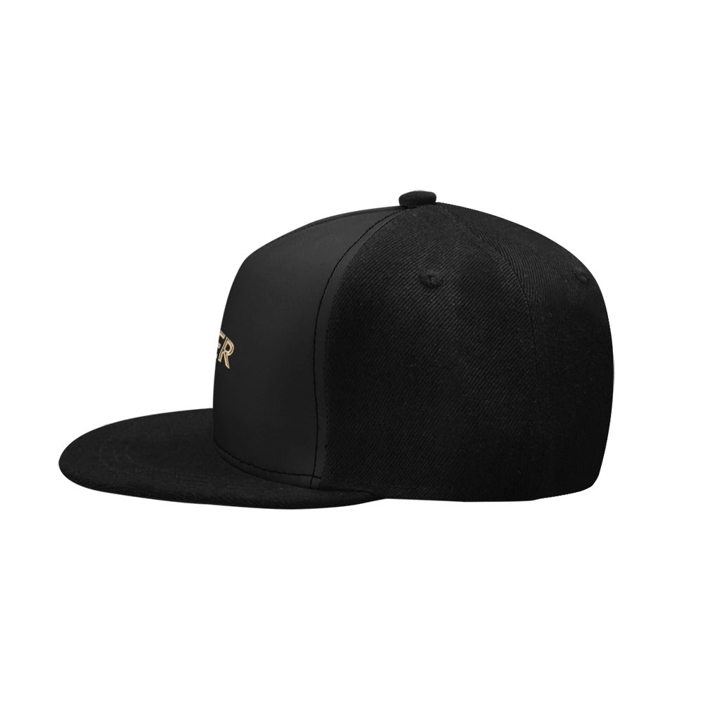 Pipe Filler Black Snapback Hat