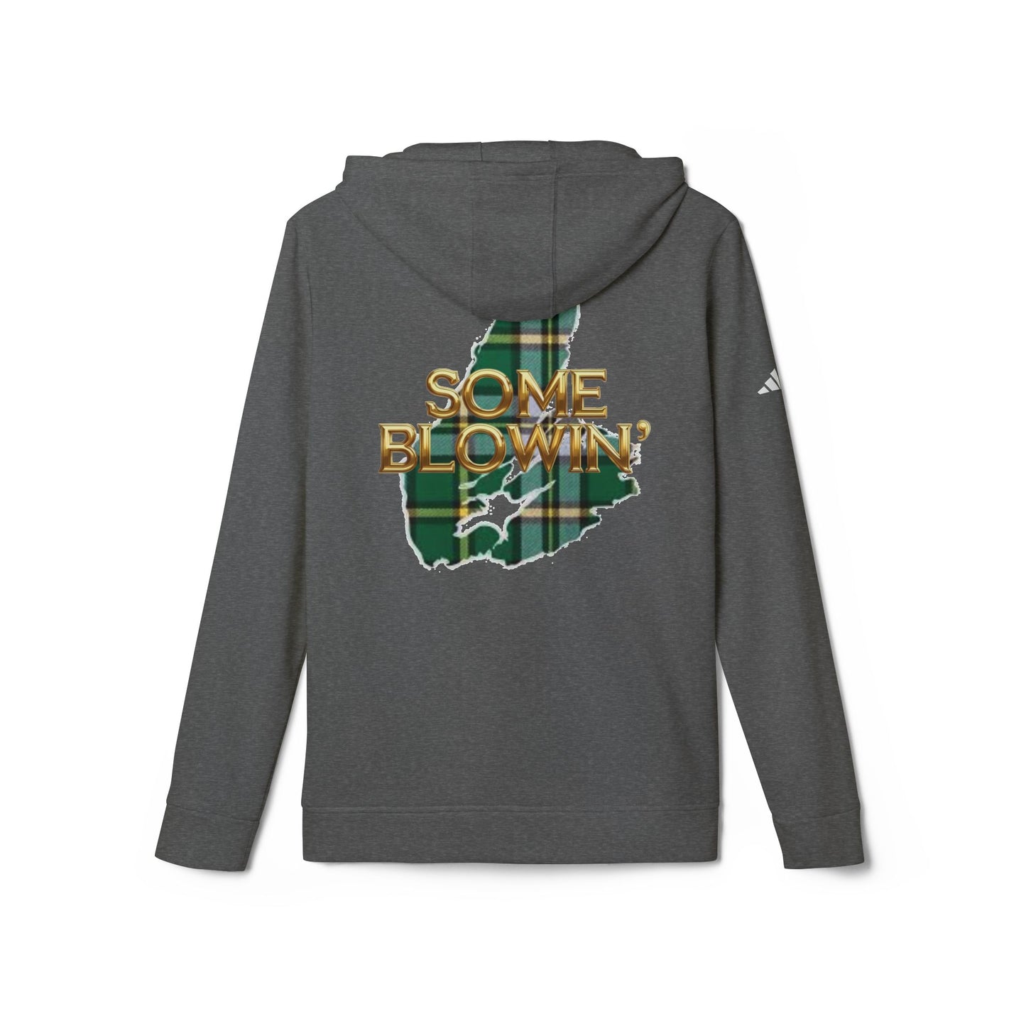 MNAGA Cape Breton Novelty Cozy Unisex Fleece Hoodie, Casual Streetwear, Comfortable Layering, Perfect for Fall/Winter