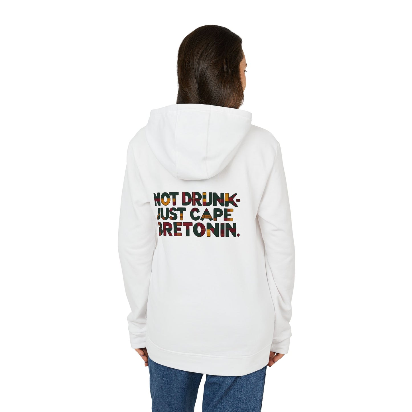 Cape Breton MNAGA Fleece Hoodie, Cozy Unisex Hoodie, Unique Hoodie, Graphic Hoodie, Casual Wear, Gift for Travelers
