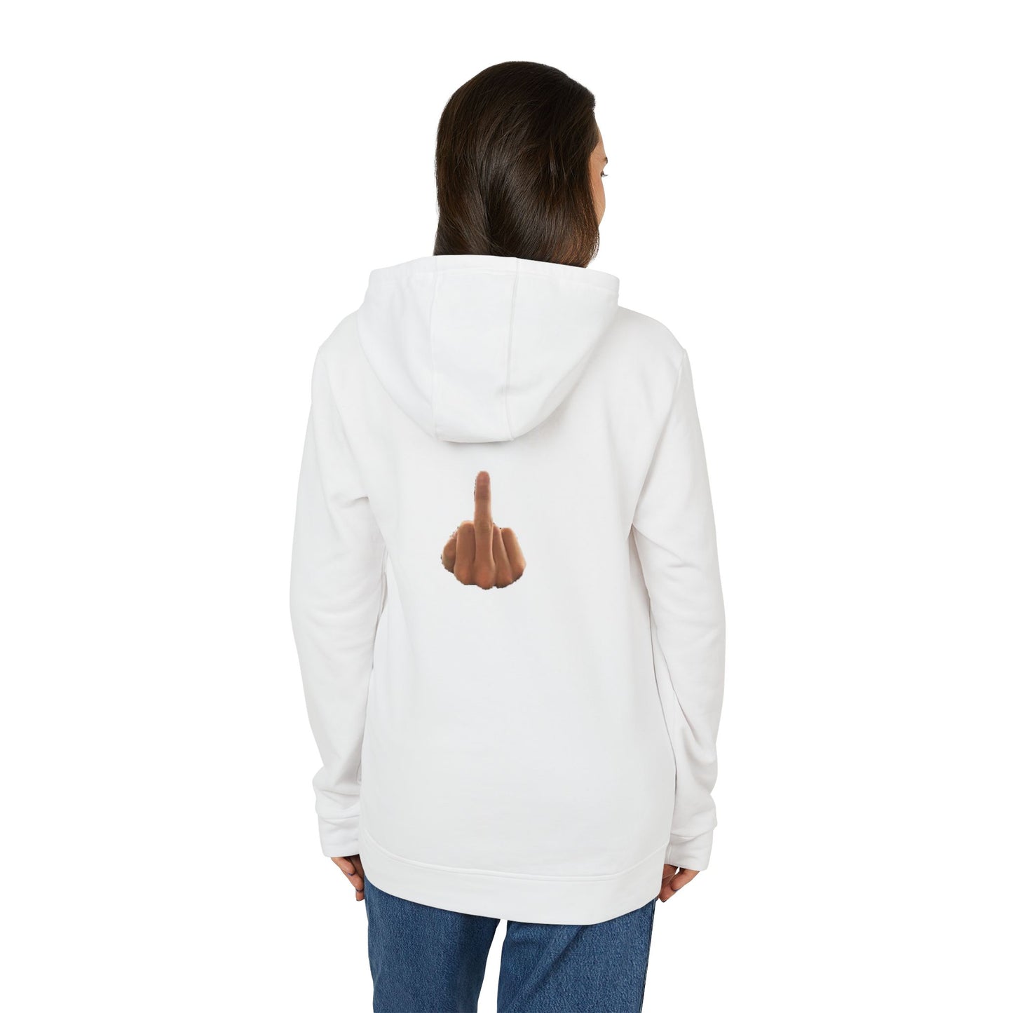 Novelty Unisex Fleece Hoodie with Edgy Design, Cozy Sweatshirt, Gift for Him/Her, Casual Wear, Streetwear, Everyday Comfort