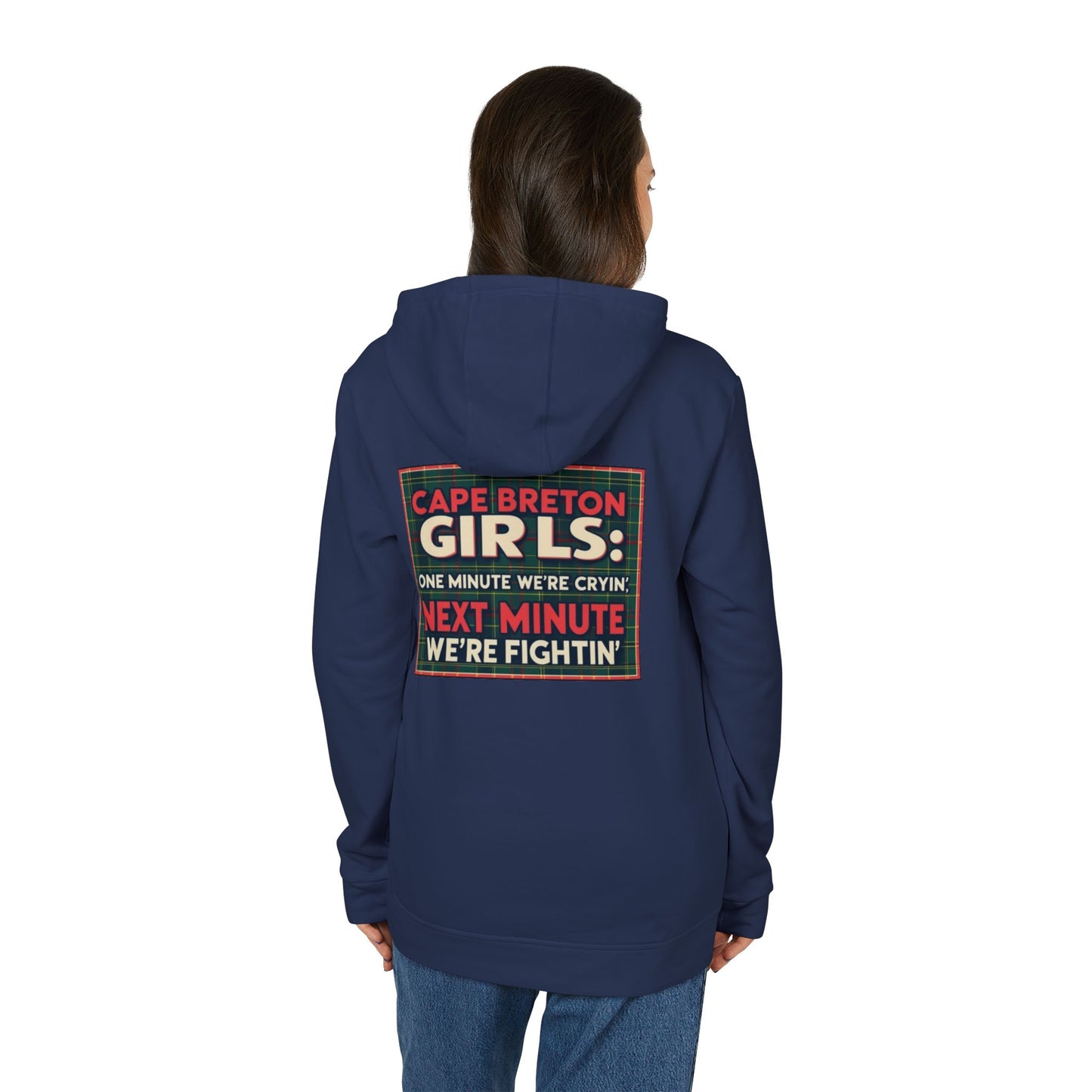 MNAGA Cape Breton Pride Fleece Hoodie | Cozy Unisex Sweater for Everyday Wear, Gift for Her, Holiday Apparel