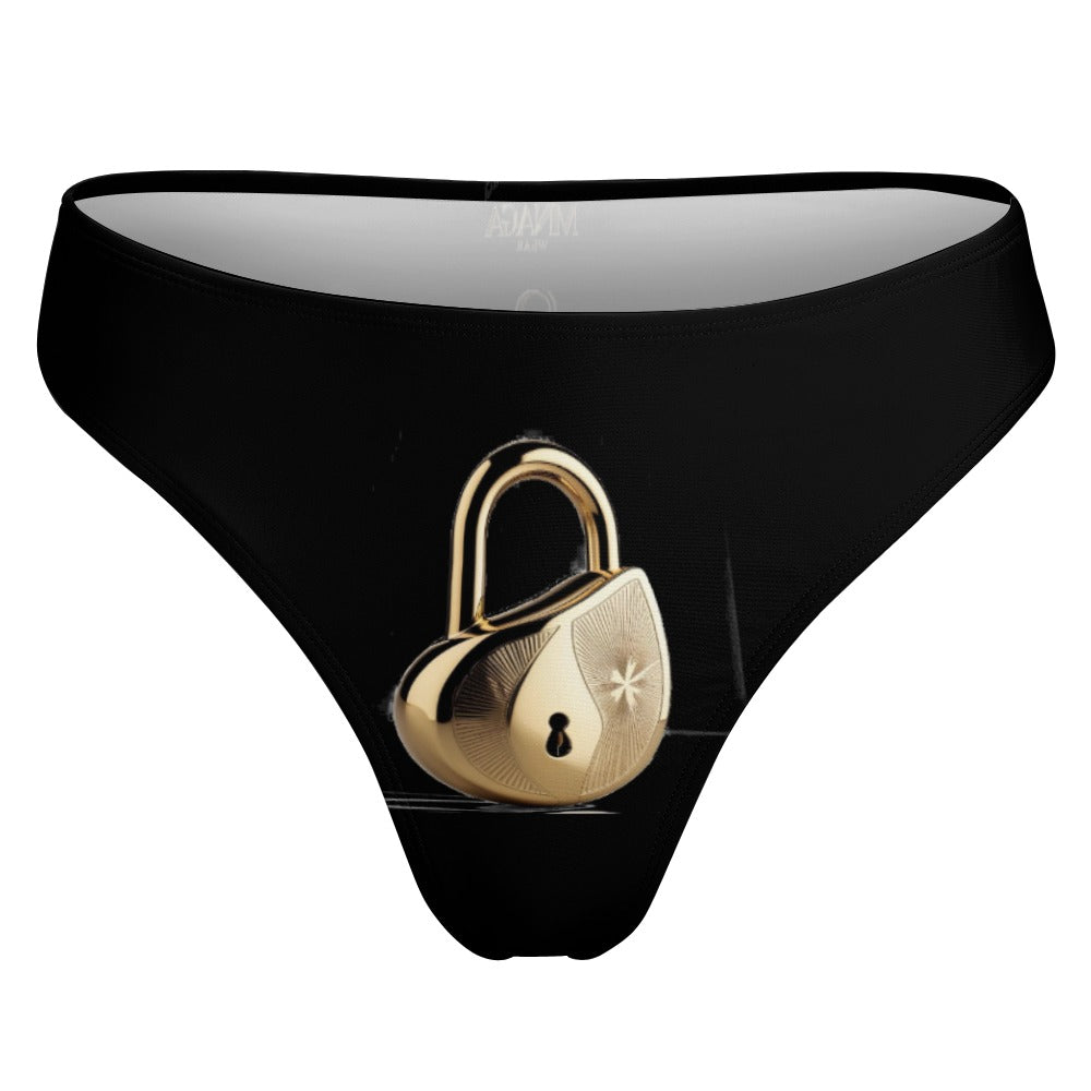 MNAGA LOCK Women's High Quality Swimwear Thong