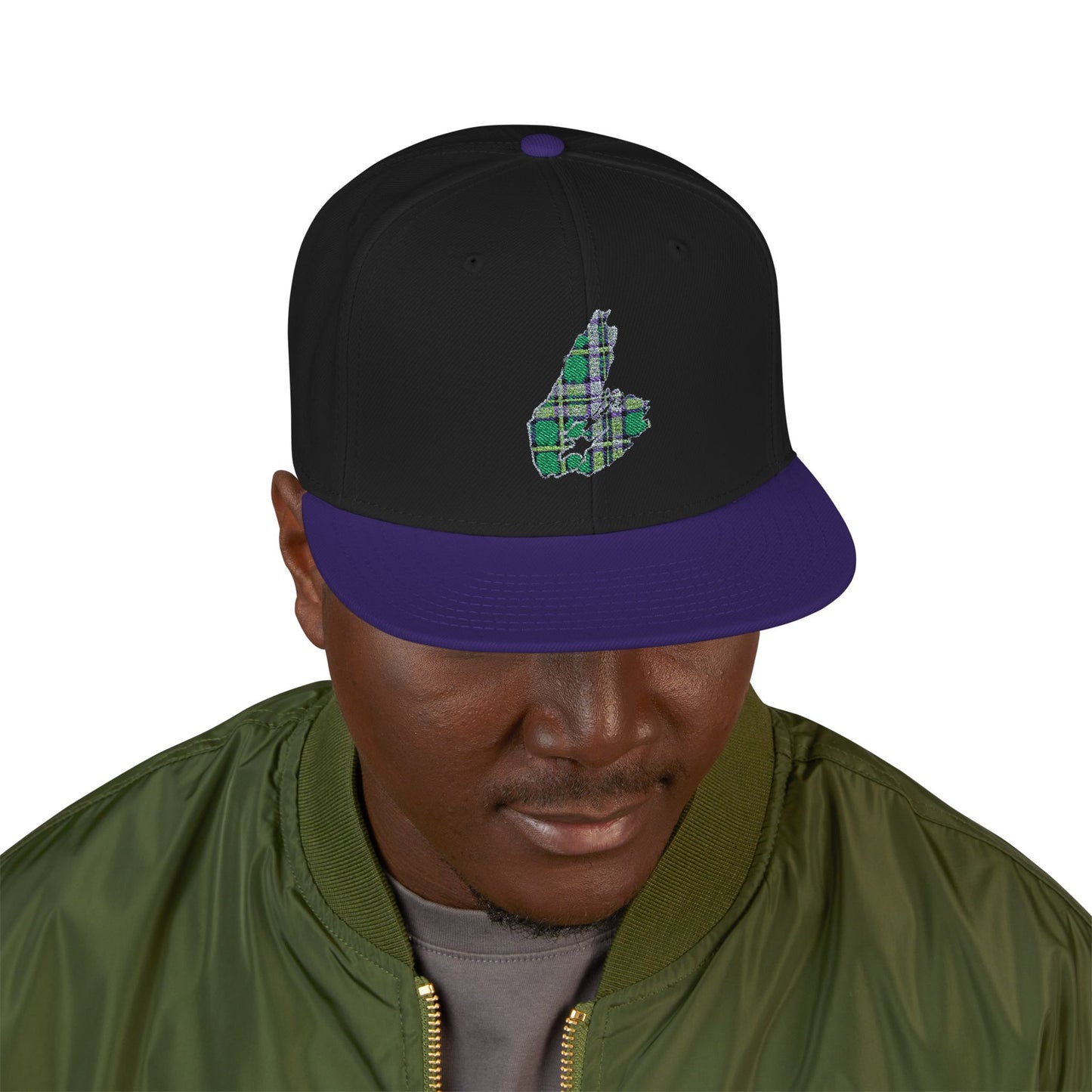 MNAGA CAPE BRETON Embroidered Snapback Hat, Casual Cap, Gift for Him, Adjustable Cap, Trendy Accessories, Outdoor Wear