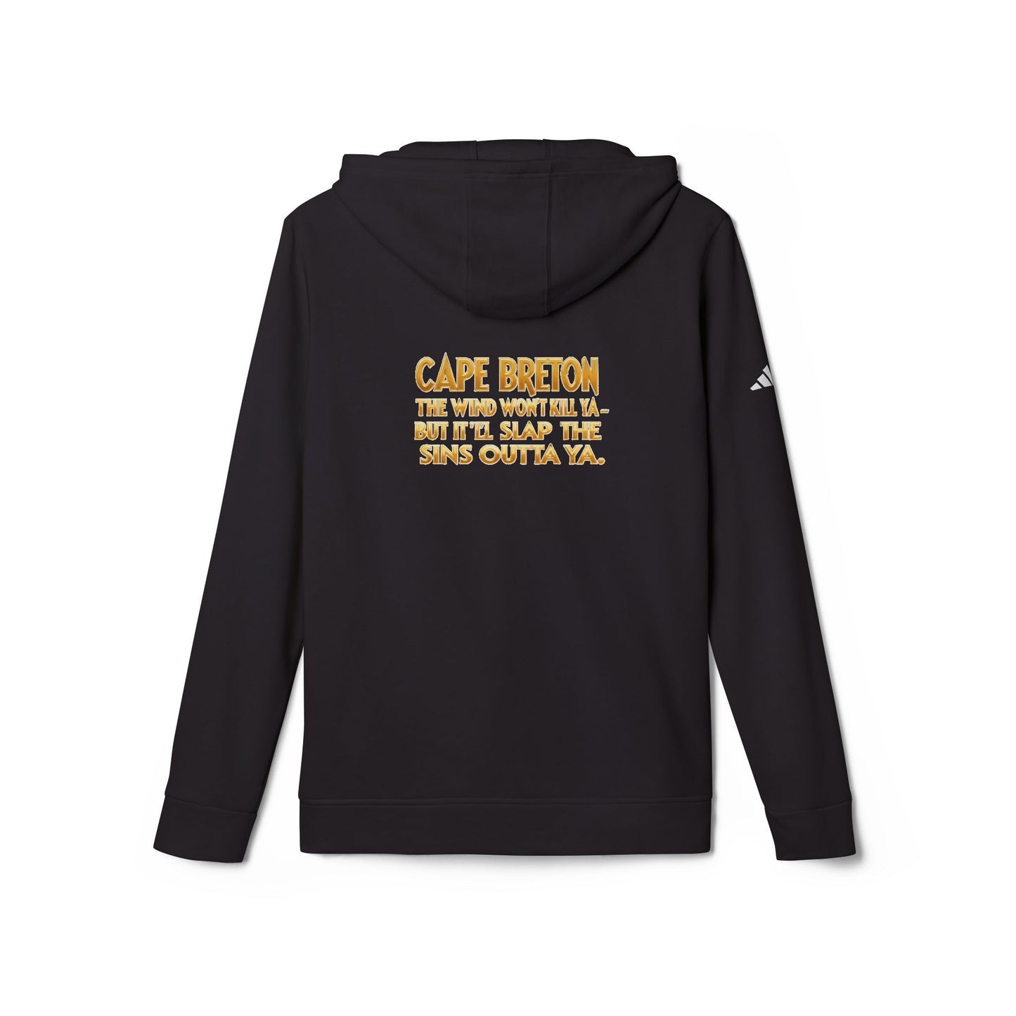 Cape Breton Fleece Hoodie, Cozy Sweatshirt, Unisex Apparel, Gift for Him/Her, Casual Wear, Travel Clothing