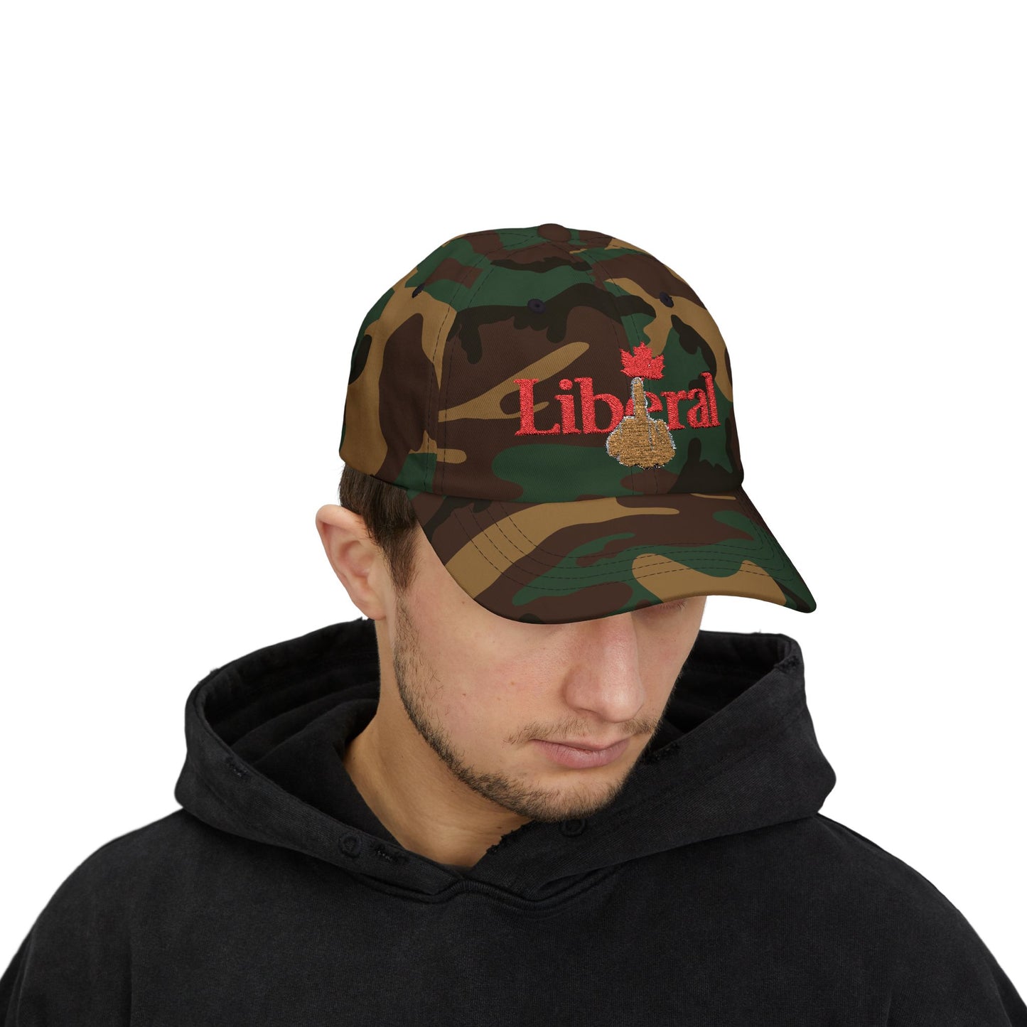 MNAGA Cap with Maple Leaf Design, Casual Hat for Non Liberal Supporters,