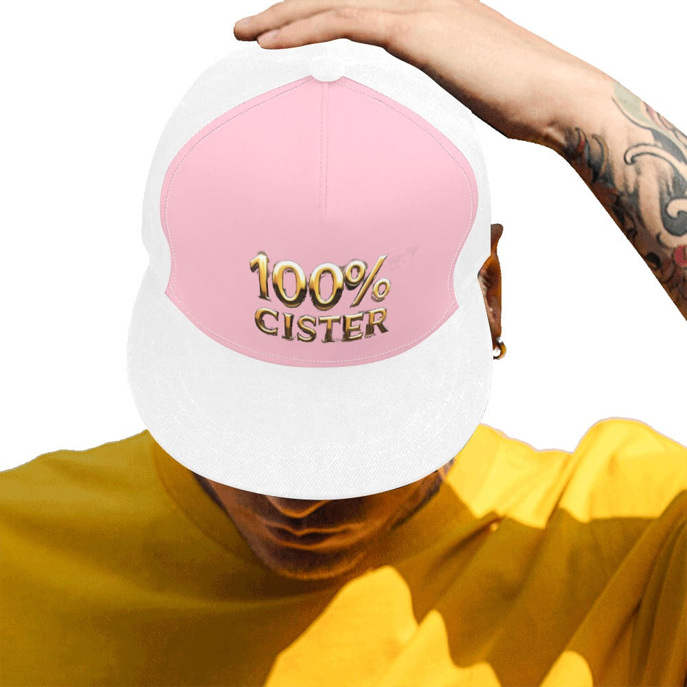 100% Cister Snapback Hat
