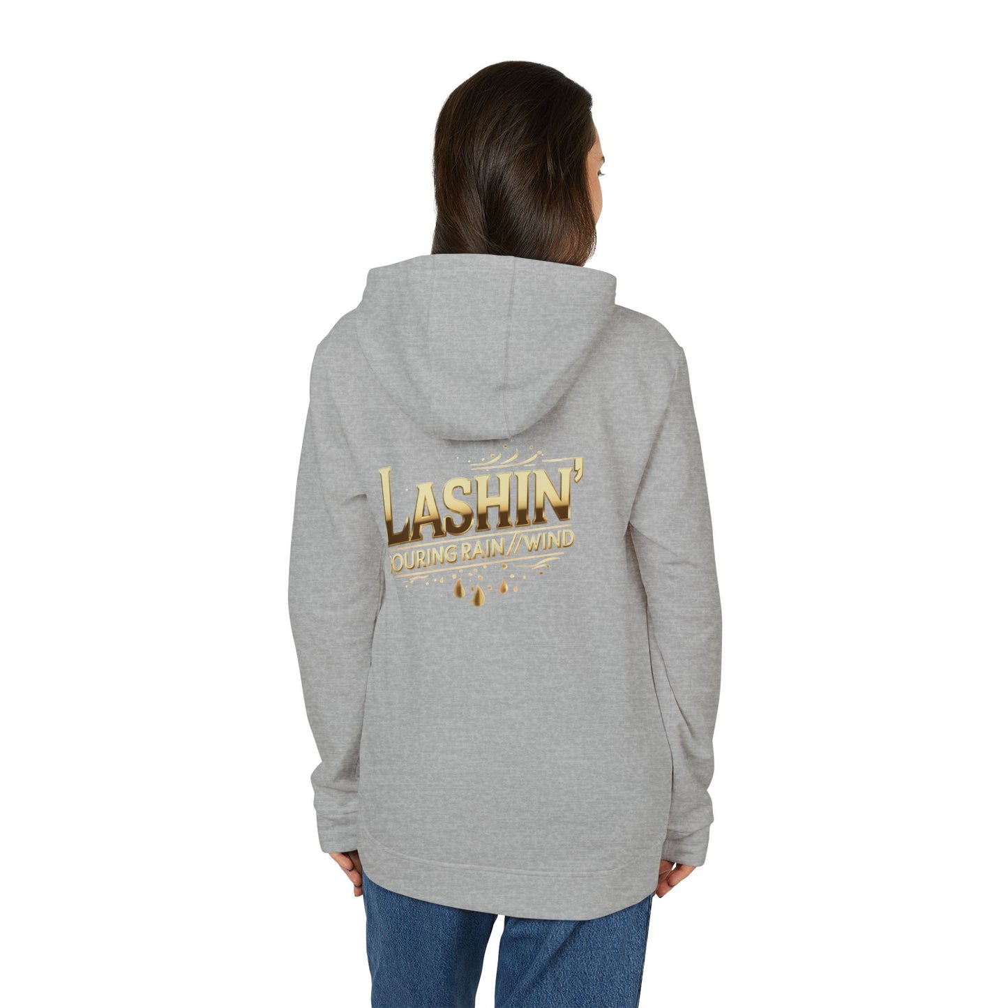 MNAGA Cozy Fleece Hoodie with Island Design, Unisex Apparel, Casual Comfort, Travel and Adventure, Perfect for Everyday Wear