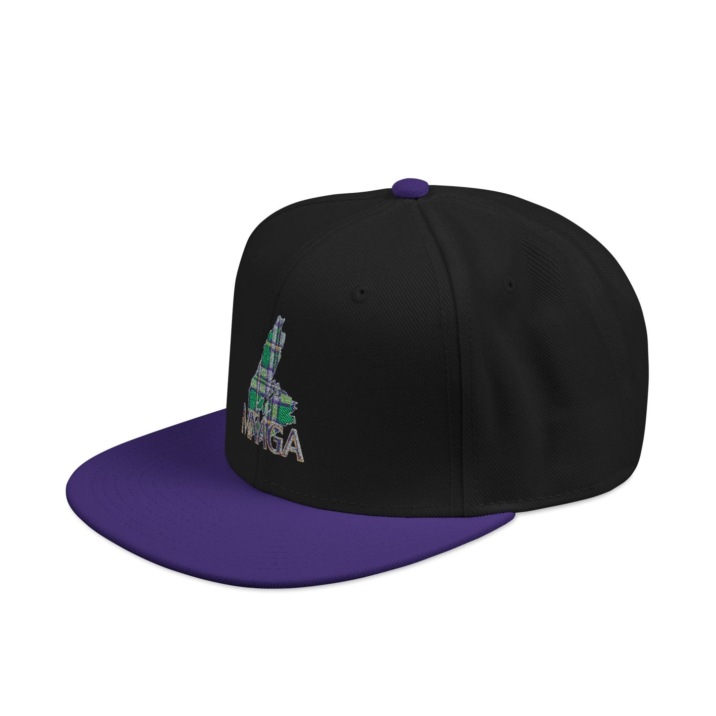 MNAGA Cape Breton Snapback Hat with Embroidery Design | Trendy Adjustable Cap for Outdoor Activities, Streetwear