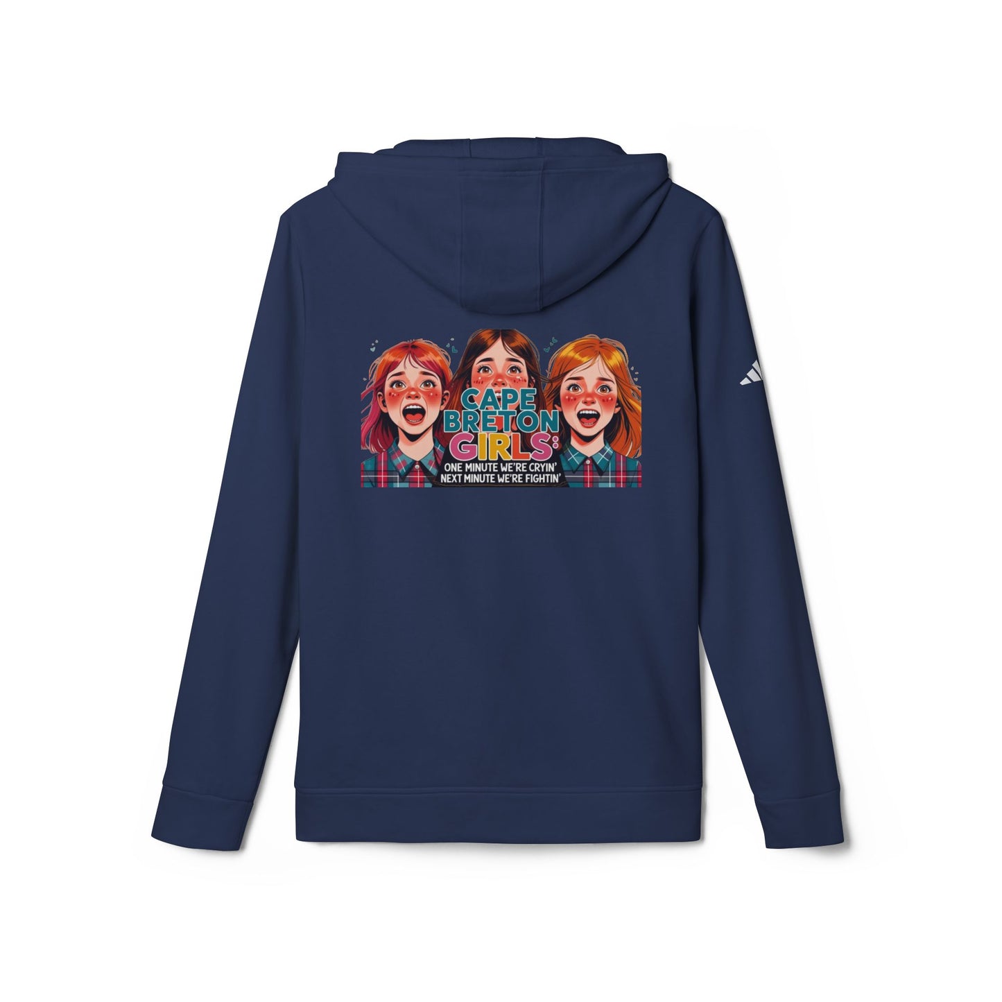 MNAGA Fleece Hoodie - Cape Breton Girls Graphic, Cozy Gift for Adults, Casual Wear,