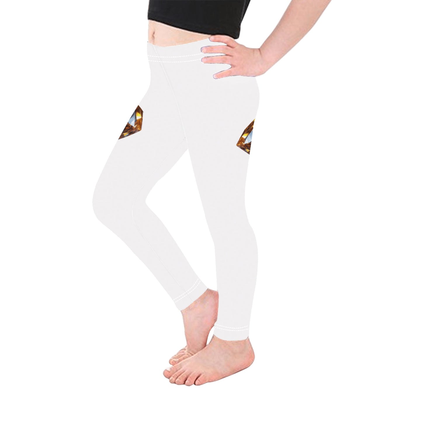MNAGA Print Girls Leggings (Model L06)