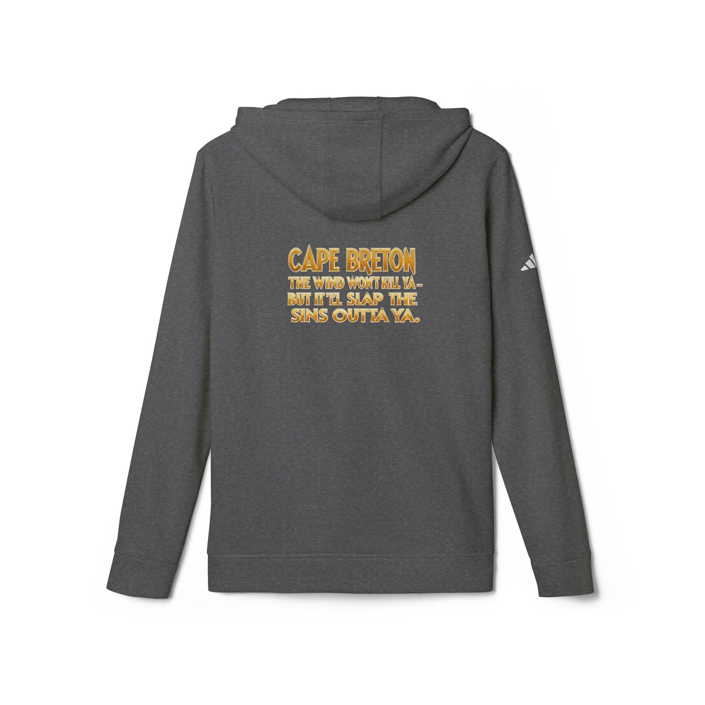 Cape Breton Fleece Hoodie, Cozy Sweatshirt, Unisex Apparel, Gift for Him/Her, Casual Wear, Travel Clothing
