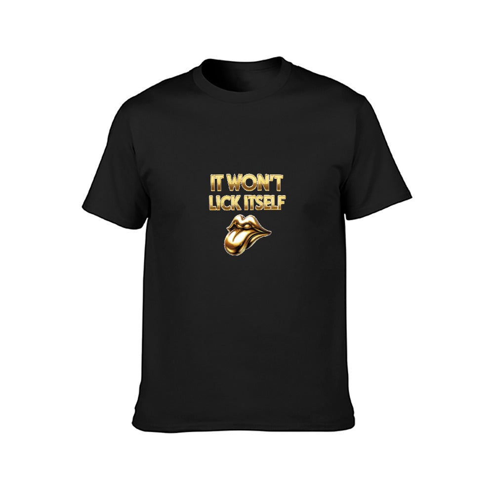 MNAGA It Won't Lick Itself Men's Short Sleeve T-shirt