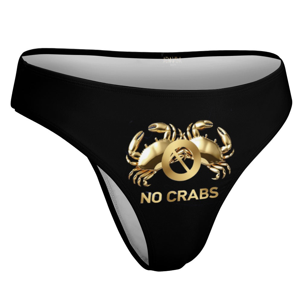 MNAGA No Crabs Women's High Quality Swimwear Thong