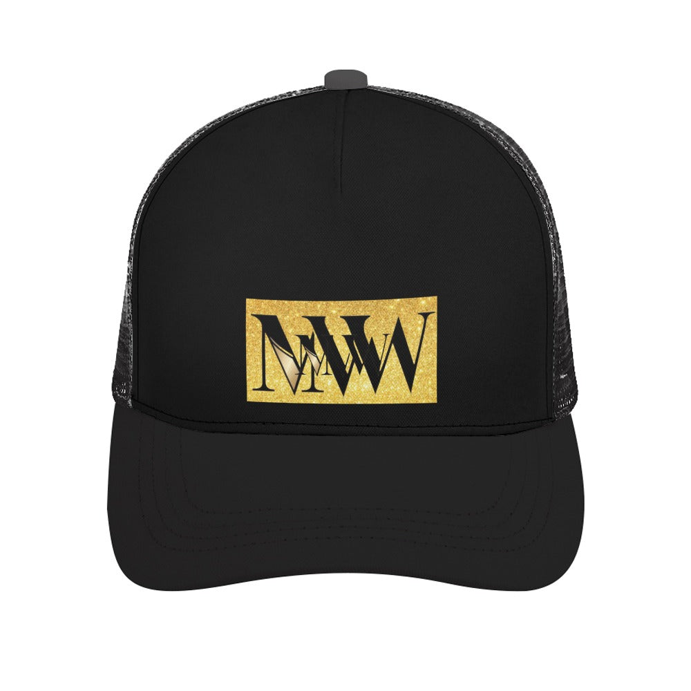 MW Black and Gold Baseball Cap