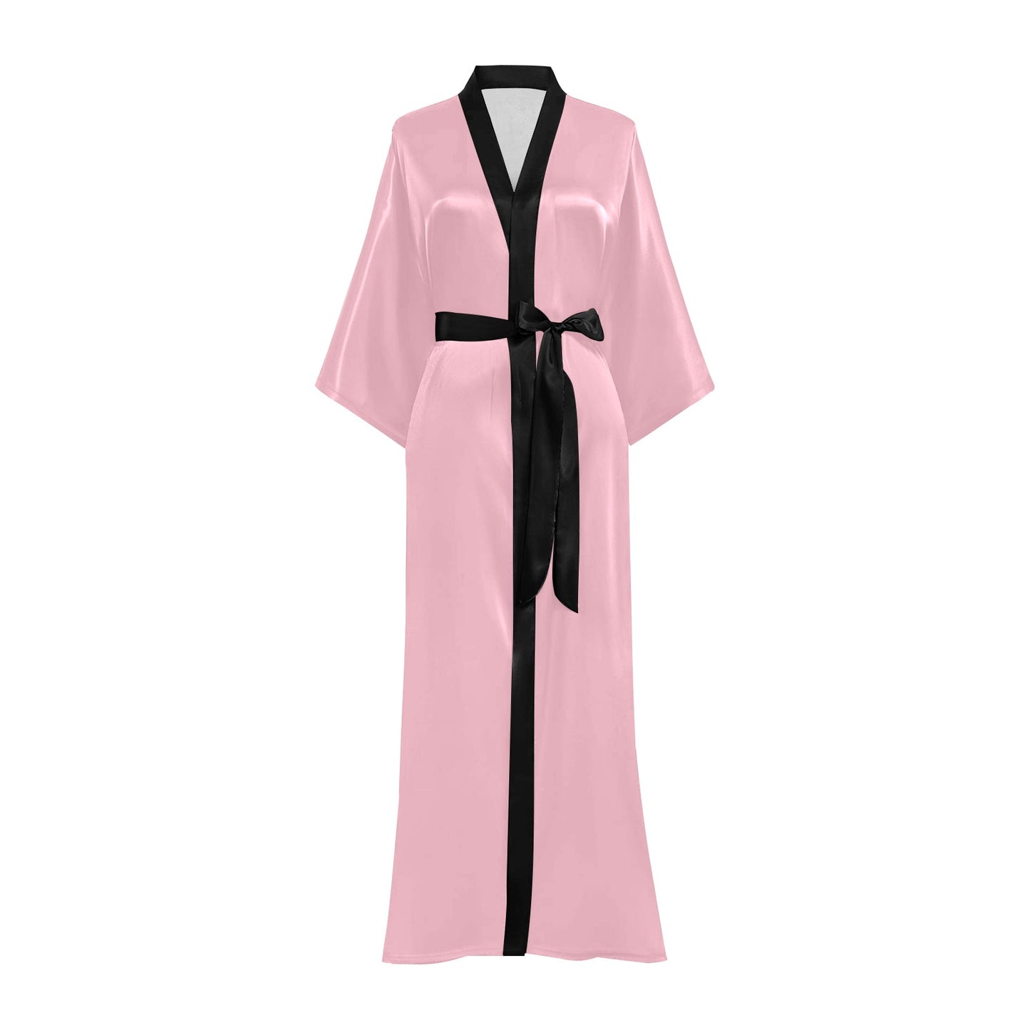 Pink Long Kimono Robe