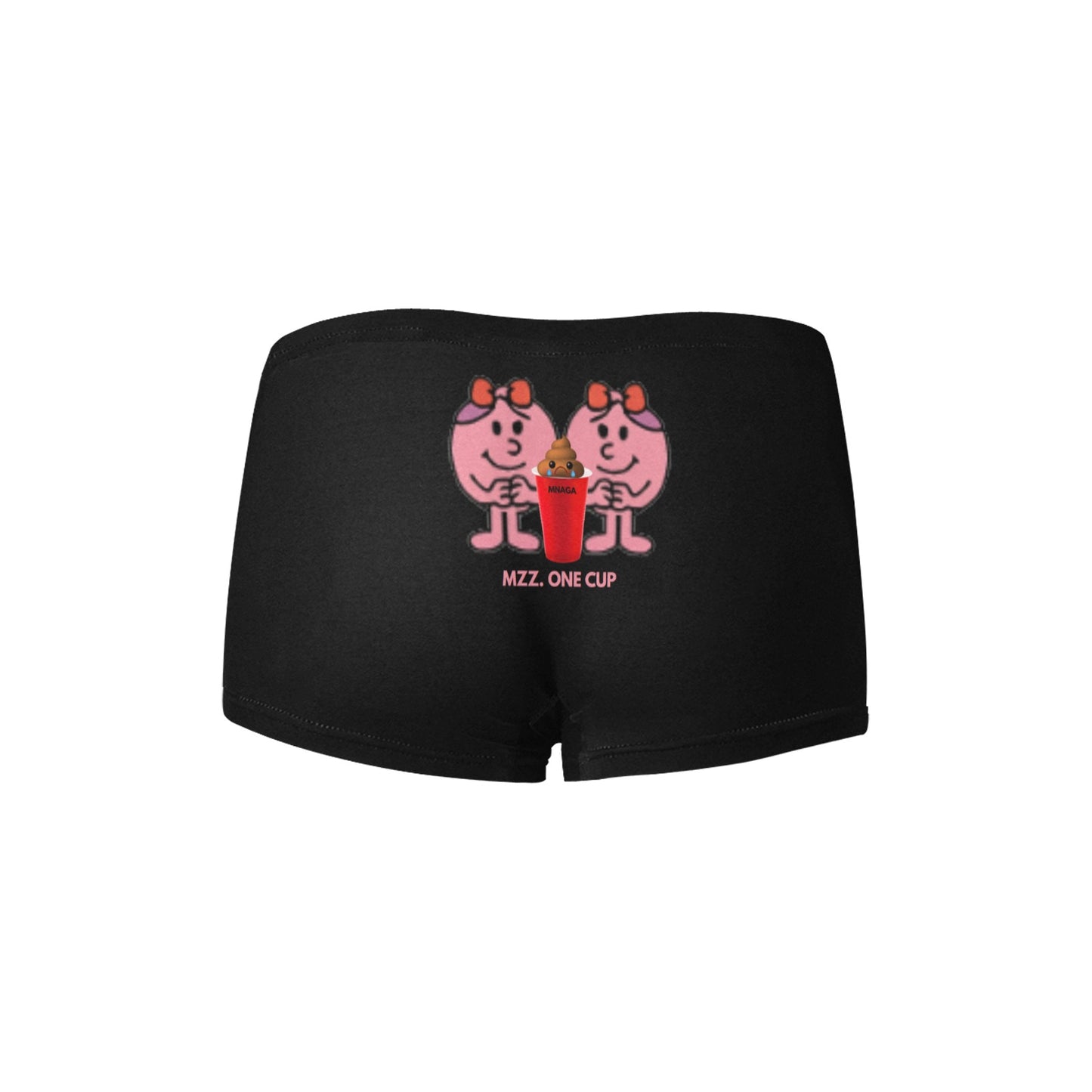 MNAGA MZZFITZ 1 Cup Women's Boyshort Panties (Model L31)