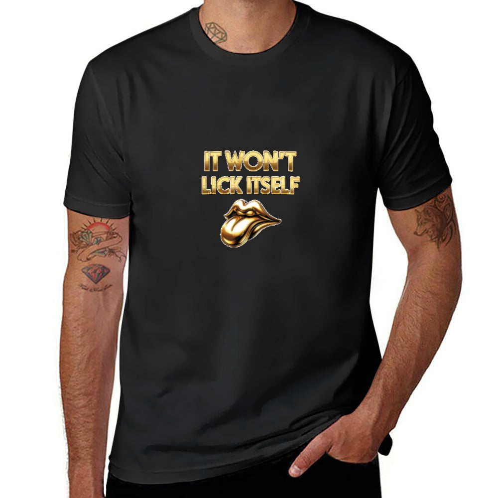 MNAGA It Won't Lick Itself Men's Short Sleeve T-shirt