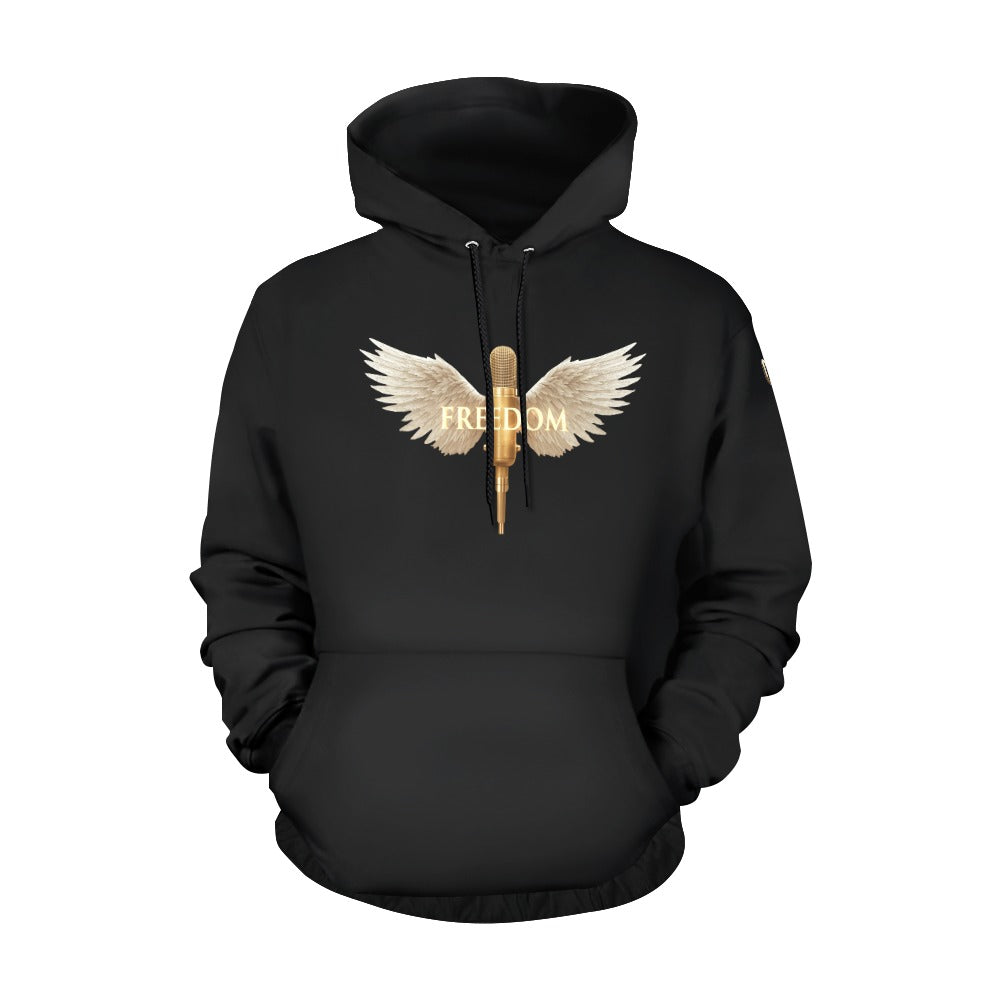 Men's Freedom Gold and Black Hoodie