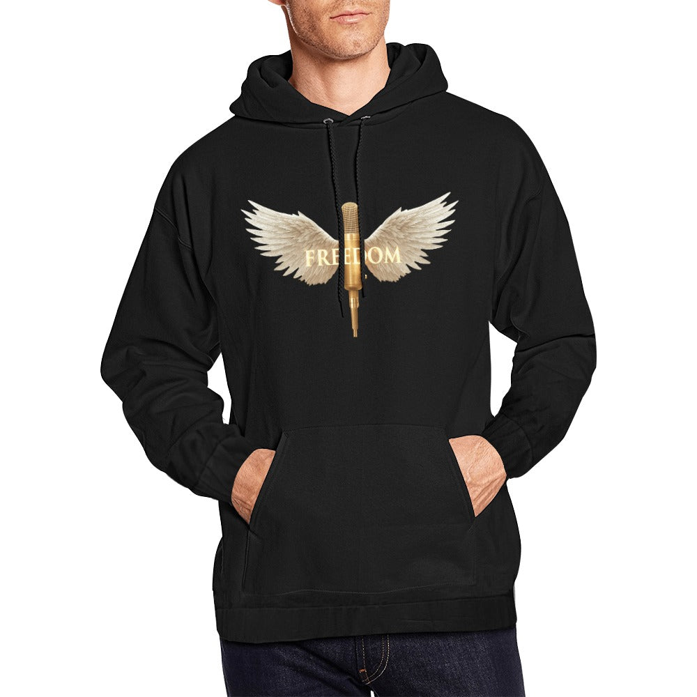 Men's Freedom Gold and Black Hoodie