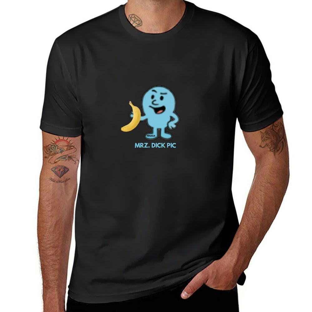 MZZFITZ Dick Pic Men's Short Sleeve T-shirt