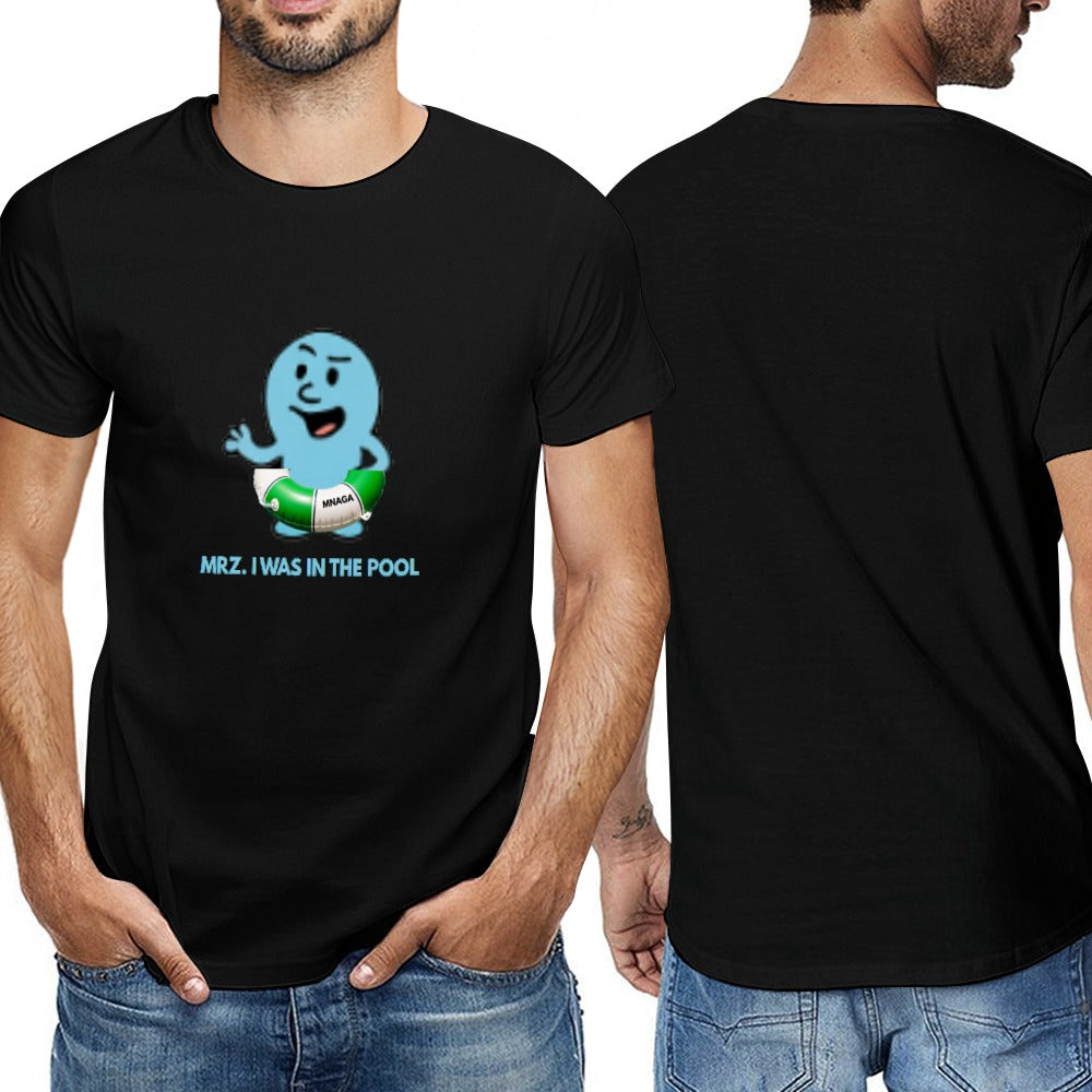 MZZFITZ Was In The Pool Men's Short Sleeve T-shirt