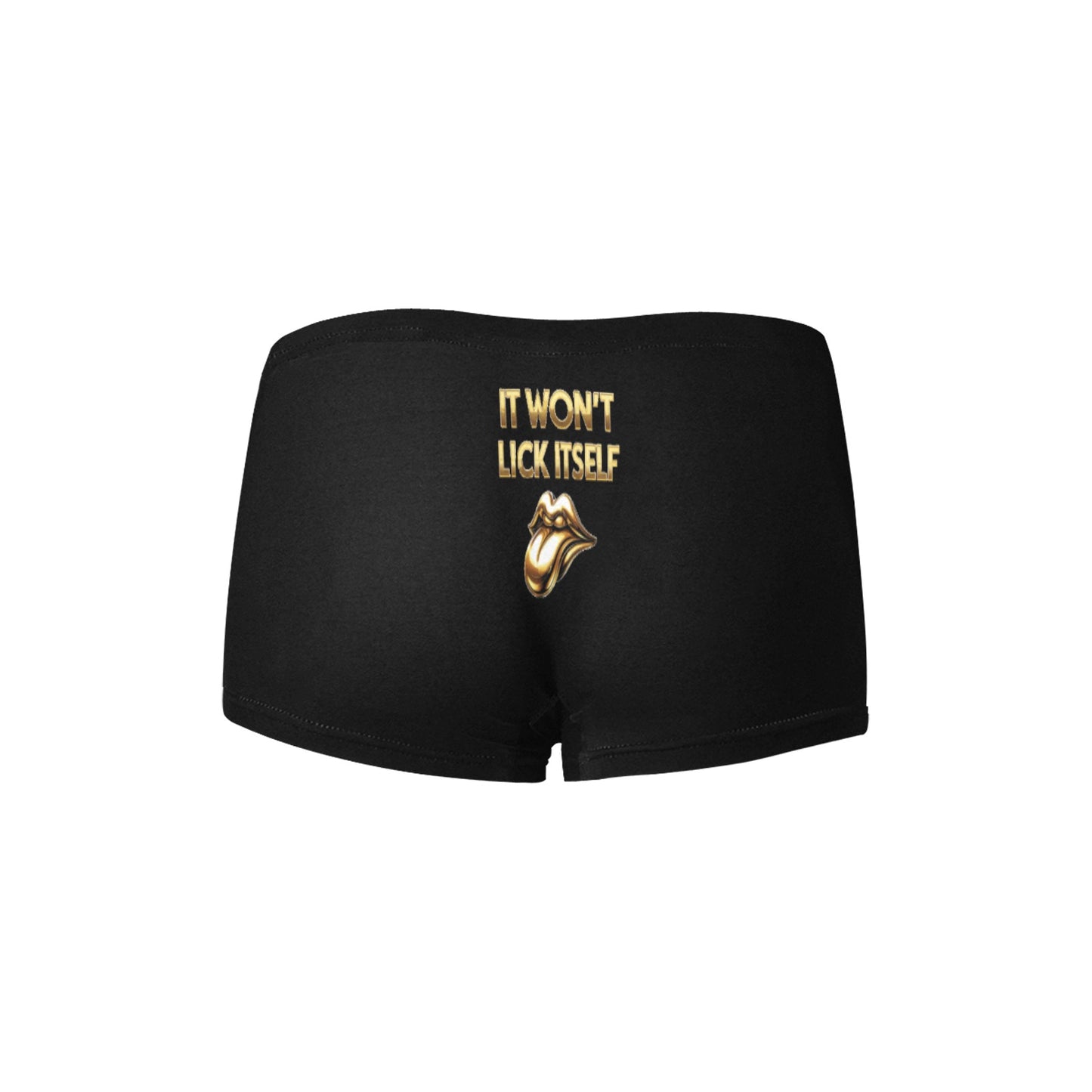 MNAGA Wear Lick Itself Women's Boyshort Panties (Model L31)