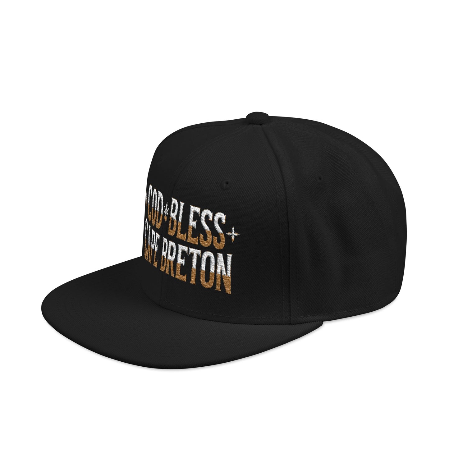 MNAGA Cod Bless Cape Breton Snapback Cap, Casual Streetwear Hat, Gift for Him, Summer Fashion Accessory,