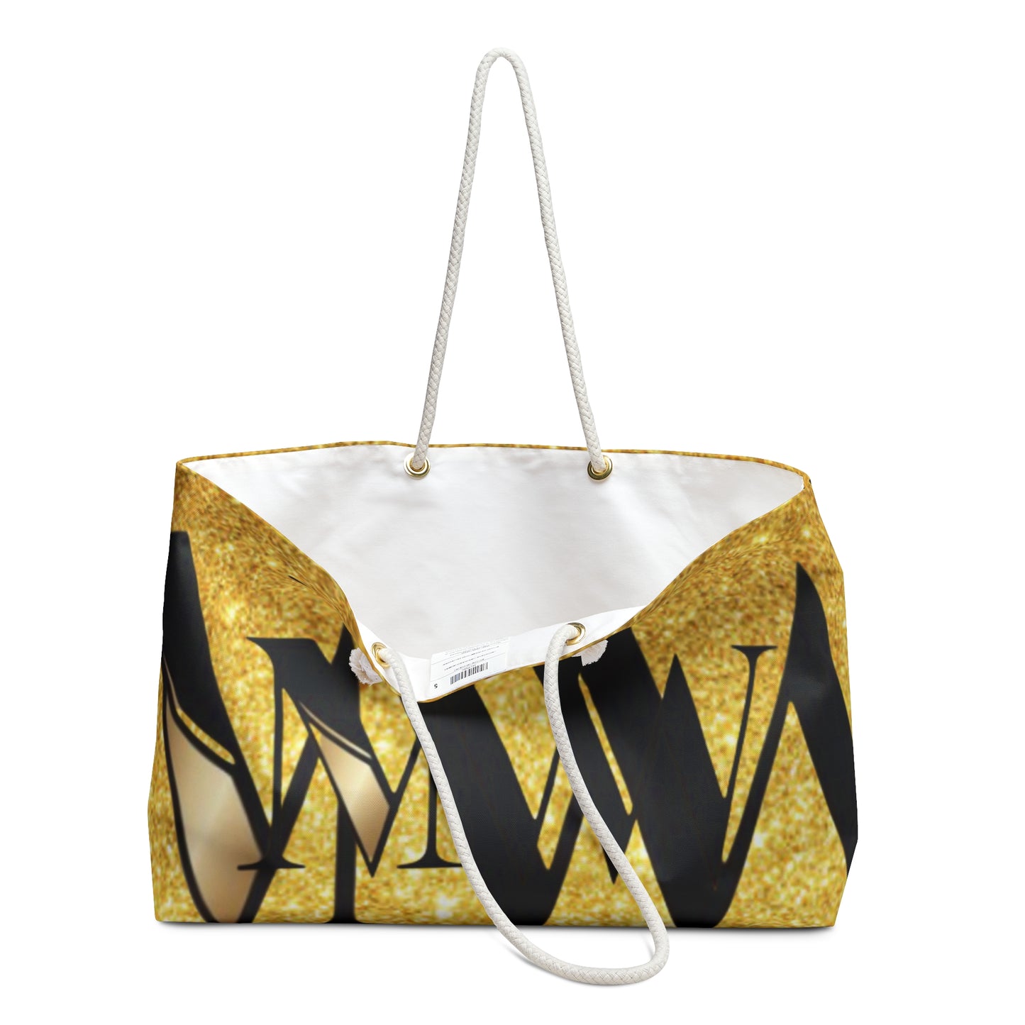 MNAGA MW Glamorous Weekender Bag - Perfect for Travel, Spa Days, Gym, Weekend Getaways, Bridal Parties, and Gift Giving