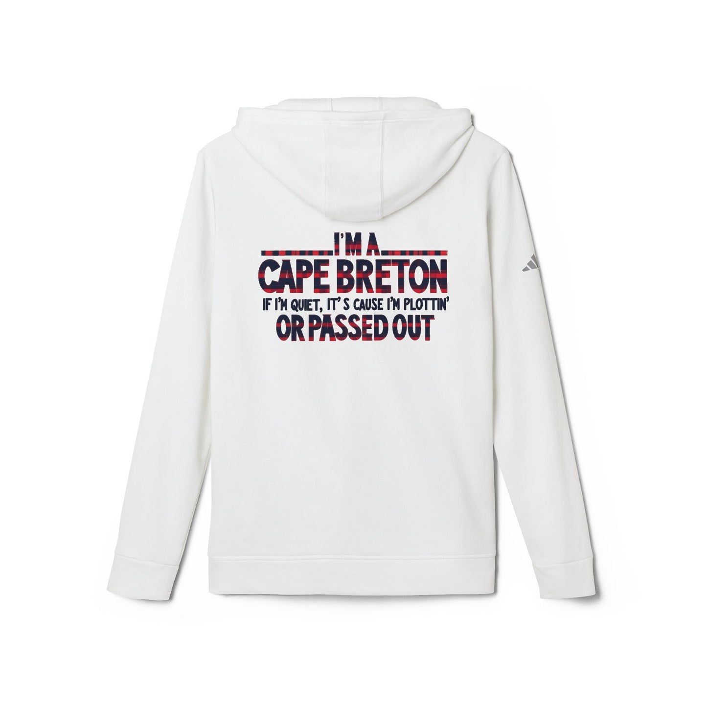 MNAGA Cape Breton Fleece Hoodie, Unisex Fleece Sweatshirt, Cozy Gift for Cape Bretoners, Holiday Apparel, Casual Wear