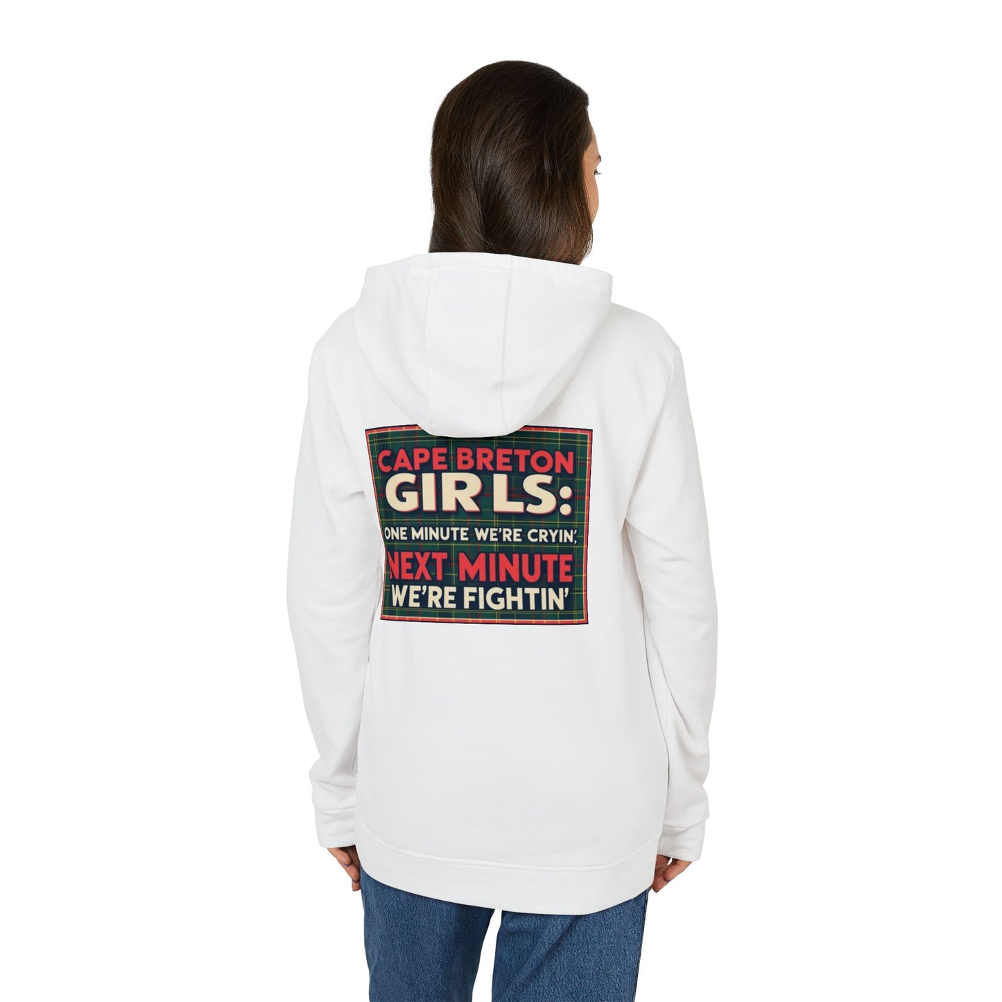 MNAGA Cape Breton Pride Fleece Hoodie | Cozy Unisex Sweater for Everyday Wear, Gift for Her, Holiday Apparel