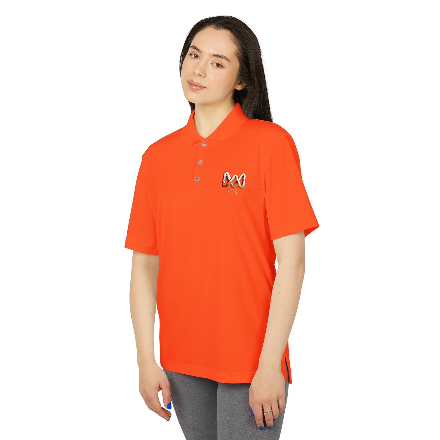 Unisex MNAGA Performance Polo, Casual Polo Shirt, Sportswear, Athletic Clothing