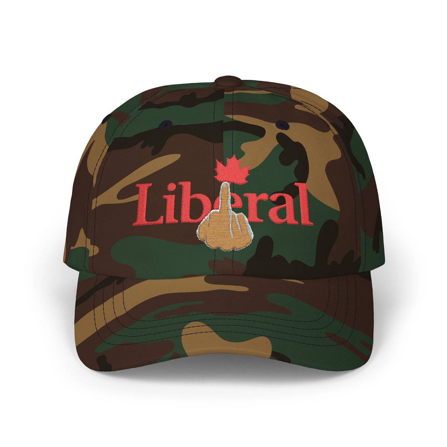 MNAGA Cap with Maple Leaf Design, Casual Hat for Non  Liberal Supporters,