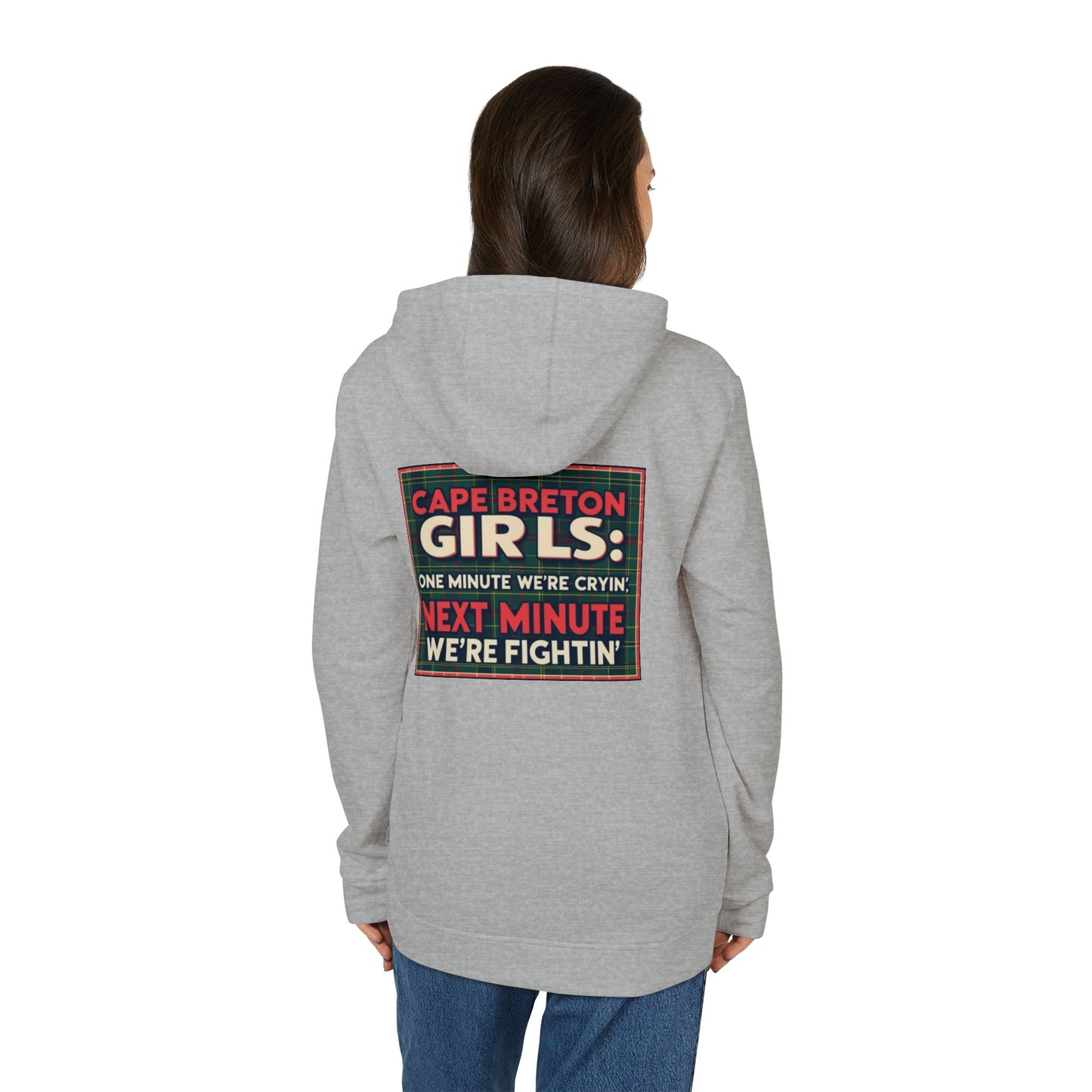MNAGA Cape Breton Pride Fleece Hoodie | Cozy Unisex Sweater for Everyday Wear, Gift for Her, Holiday Apparel